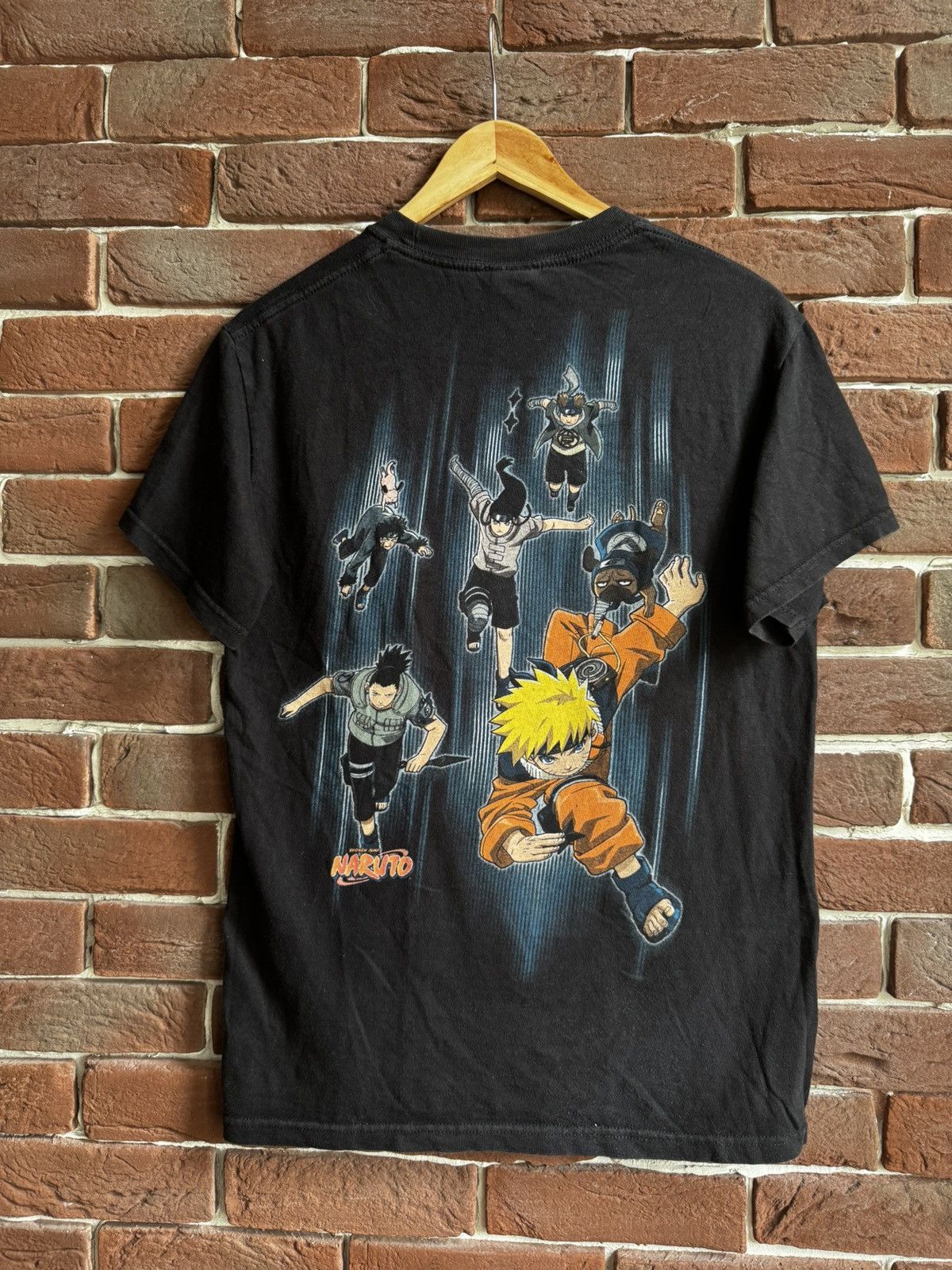 Vintage Rare 00s Vintage 2002 Naruto Masashi Kishimoto Anime TShirt Size US S / EU 44-46 / 1 - 1 Thumbnail