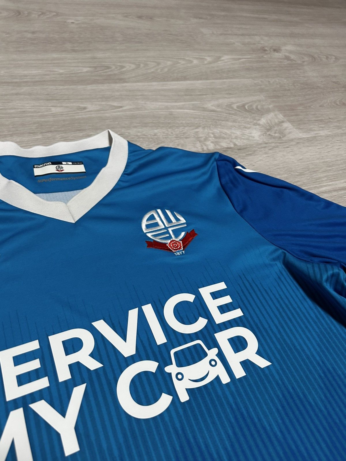 Macron Bolton Away football shirt 2022 - 2023 Jersey Macron Size US XL / EU 56 / 4 - 9 Thumbnail