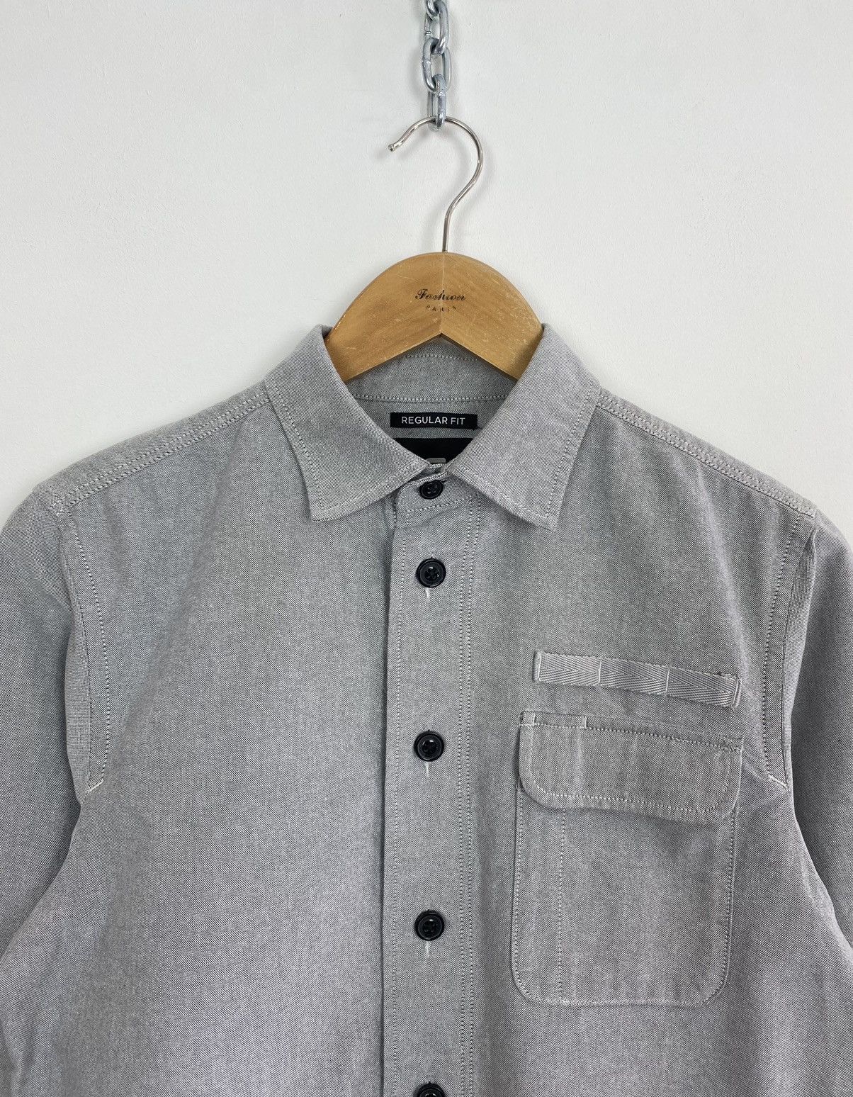 G-Star G-Star Raw Buttons Up Regular Fit Shirt Men’s Size S Grey Size US S / EU 44-46 / 1 - 2 Thumbnail