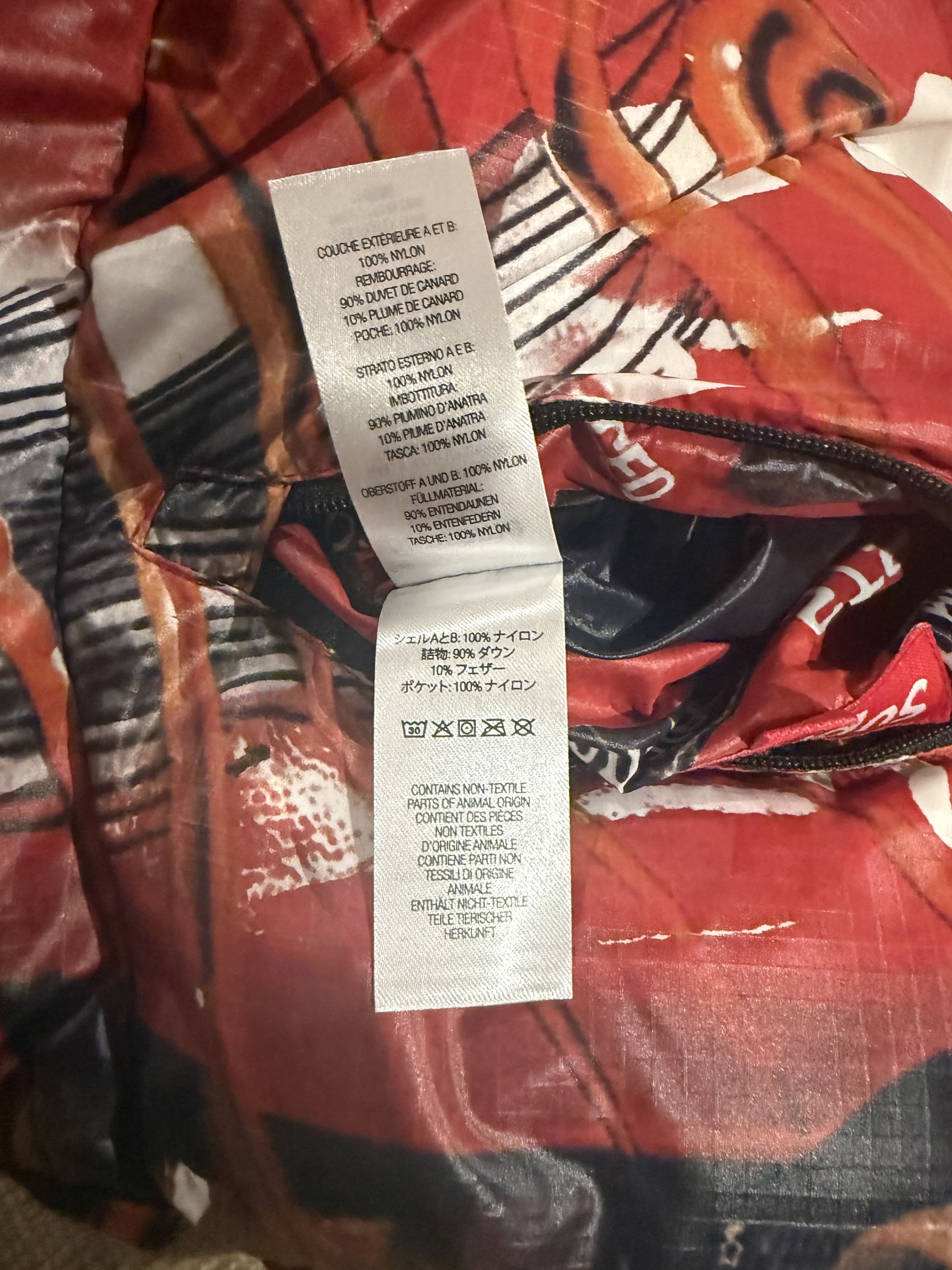 Supreme Supreme Reversible Puffer Down Jacket FW22 Demon Dragon Size US M / EU 48-50 / 2 - 7 Thumbnail