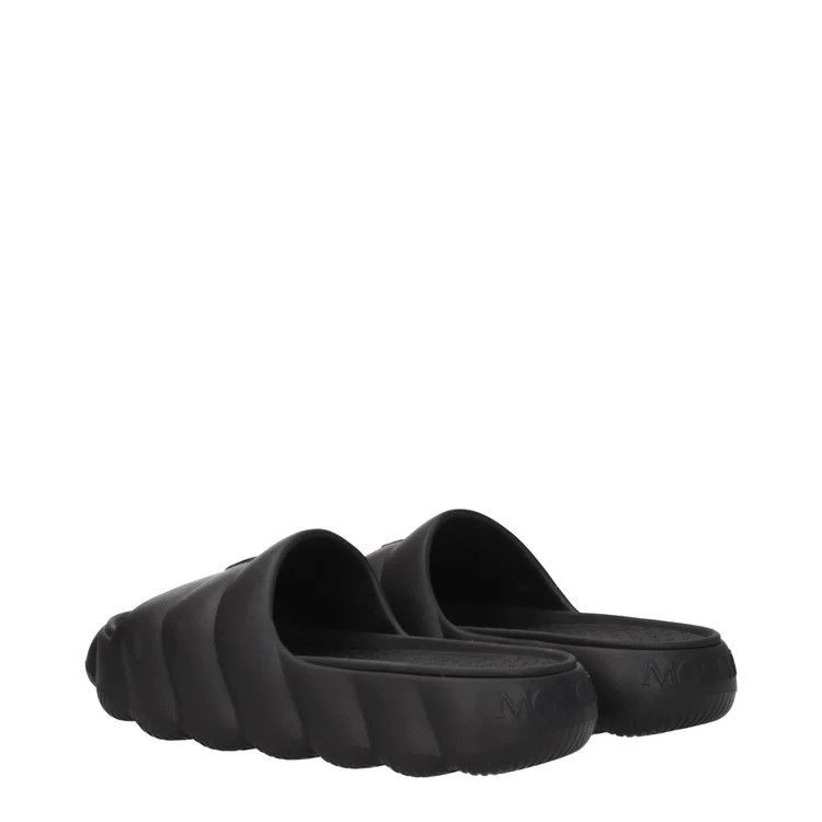 Moncler ob1o1e1124 Rubber Slippers in Black Size US 6 / IT 36 - 4 Thumbnail