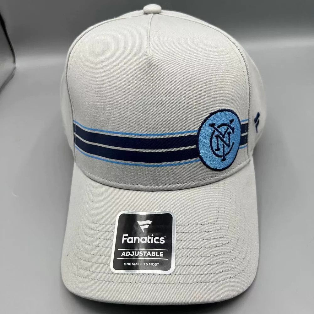Other New York City FC Hat Men Gray Fanatics MLS Snap Back Cap Size ONE SIZE - 1 Thumbnail