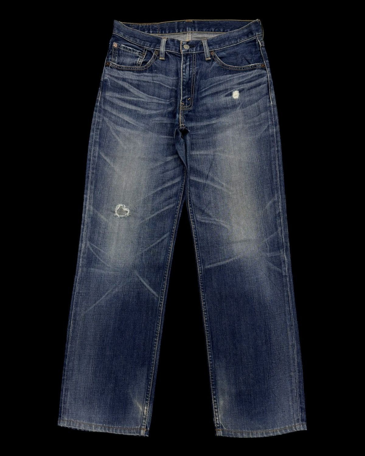 If Six Was Nine 🔥LEVIS 702 DISTRESS CLAWMARK DENIM JEANS Size US 31 - 5 Thumbnail
