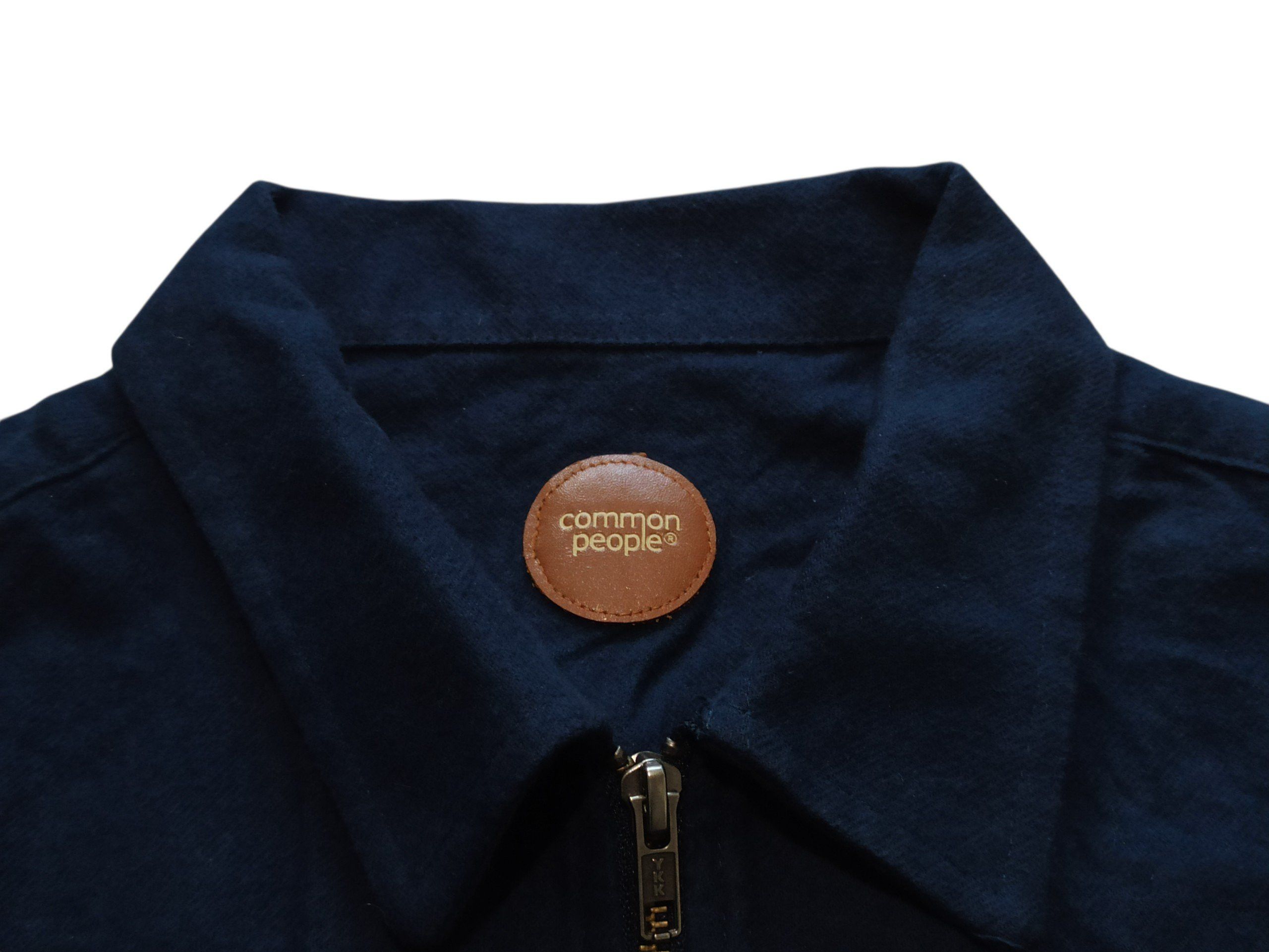Common People Common People Navy Cotton Zip Up Utility Overshirt Jacket Size US M / EU 48-50 / 2 - 3 Thumbnail