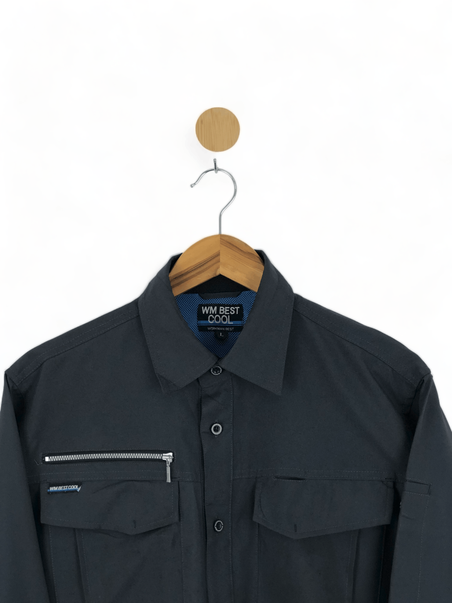 Japanese Brand Vintage Japanese Brand WM Best Cool Worker Jacket JA0016 Size US L / EU 52-54 / 3 - 2 Thumbnail