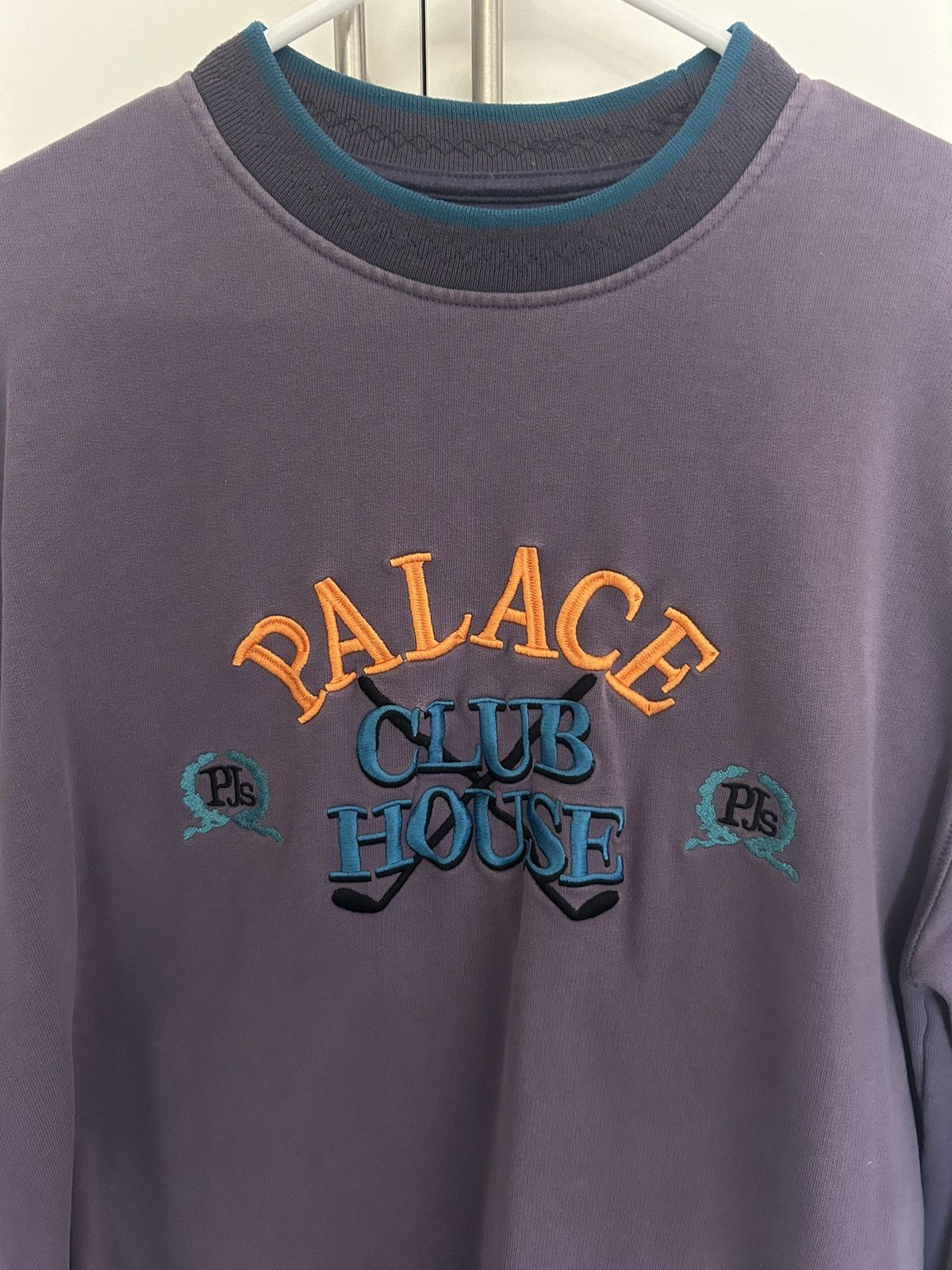 Palace Palace Club House Purple Sweatshirt Size US L / EU 52-54 / 3 - 2 Thumbnail