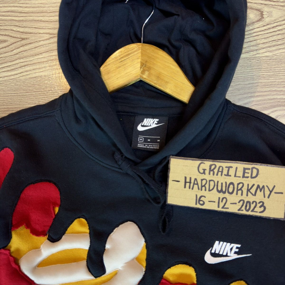 Nike Reworked 3D Ripston Nike Hoodie Size US M / EU 48-50 / 2 - 7 Thumbnail