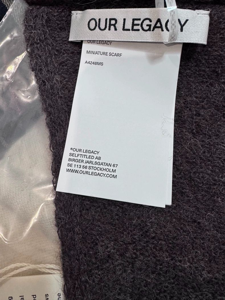 Our Legacy Our Legacy Goat hair scarf Size ONE SIZE - 7 Thumbnail