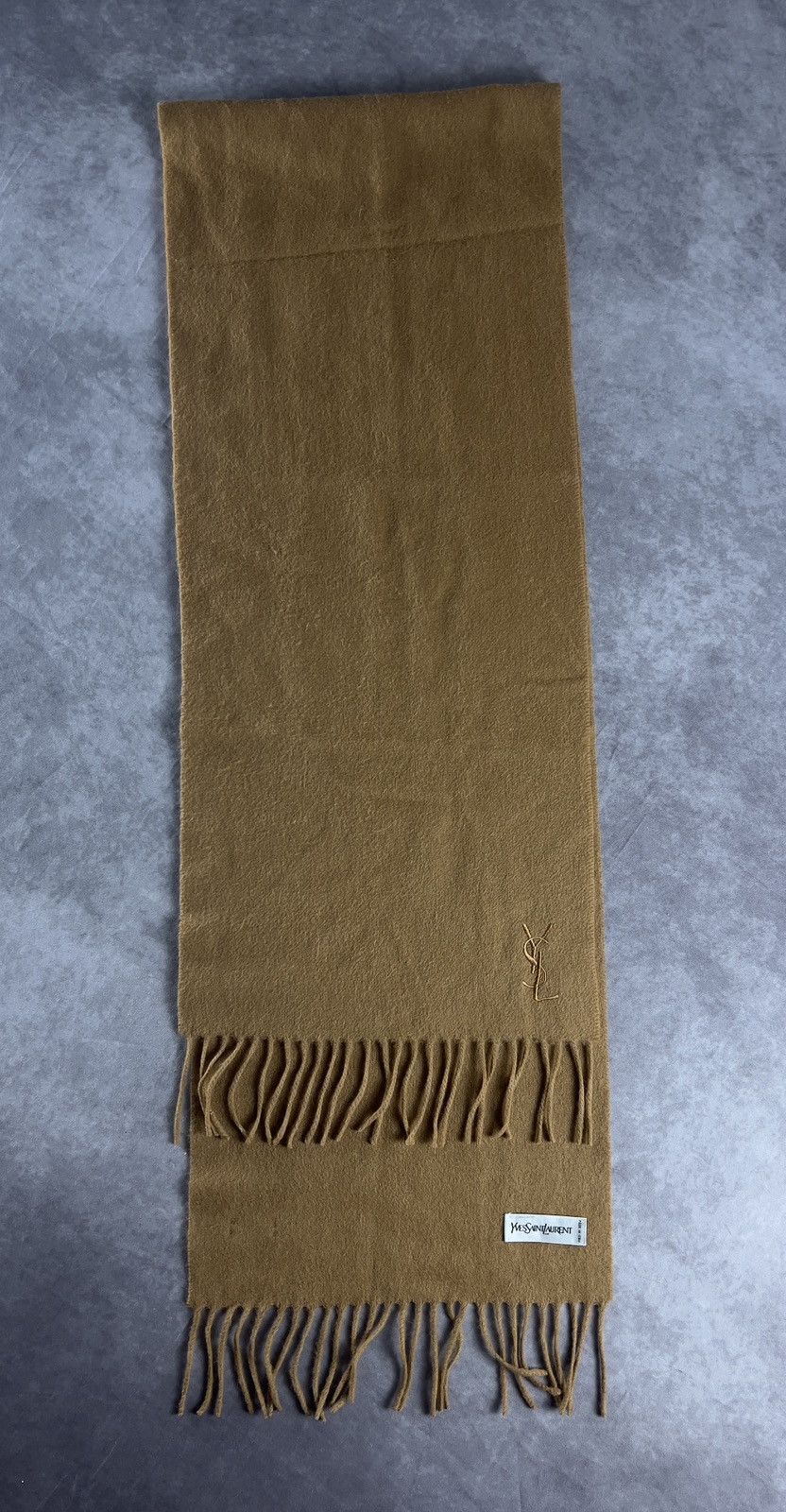 Yves Saint Laurent Vintage YSL Yves Saint Lauren Scarves Muffler Wool Size ONE SIZE - 1 Thumbnail