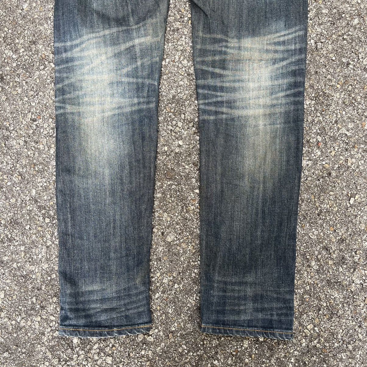 Issey Miyake TETE HOMME Denim Issey Miyake Slim Jeans Mud wash Rusty Pant Size US 31 - 10 Thumbnail