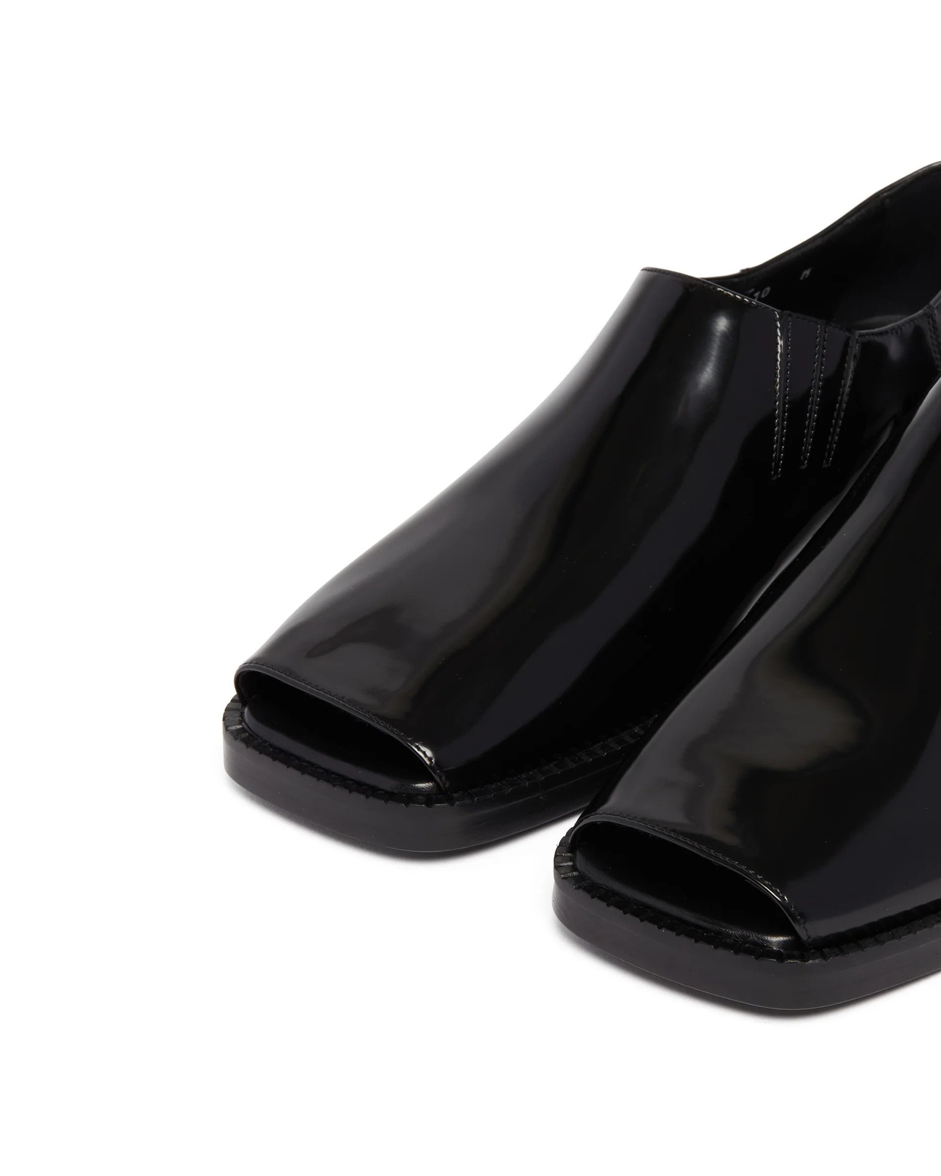 Salvatore Ferragamo o1s1rm0924 Open-toe Loafers in Black Size US 10 / EU 43 - 5 Thumbnail