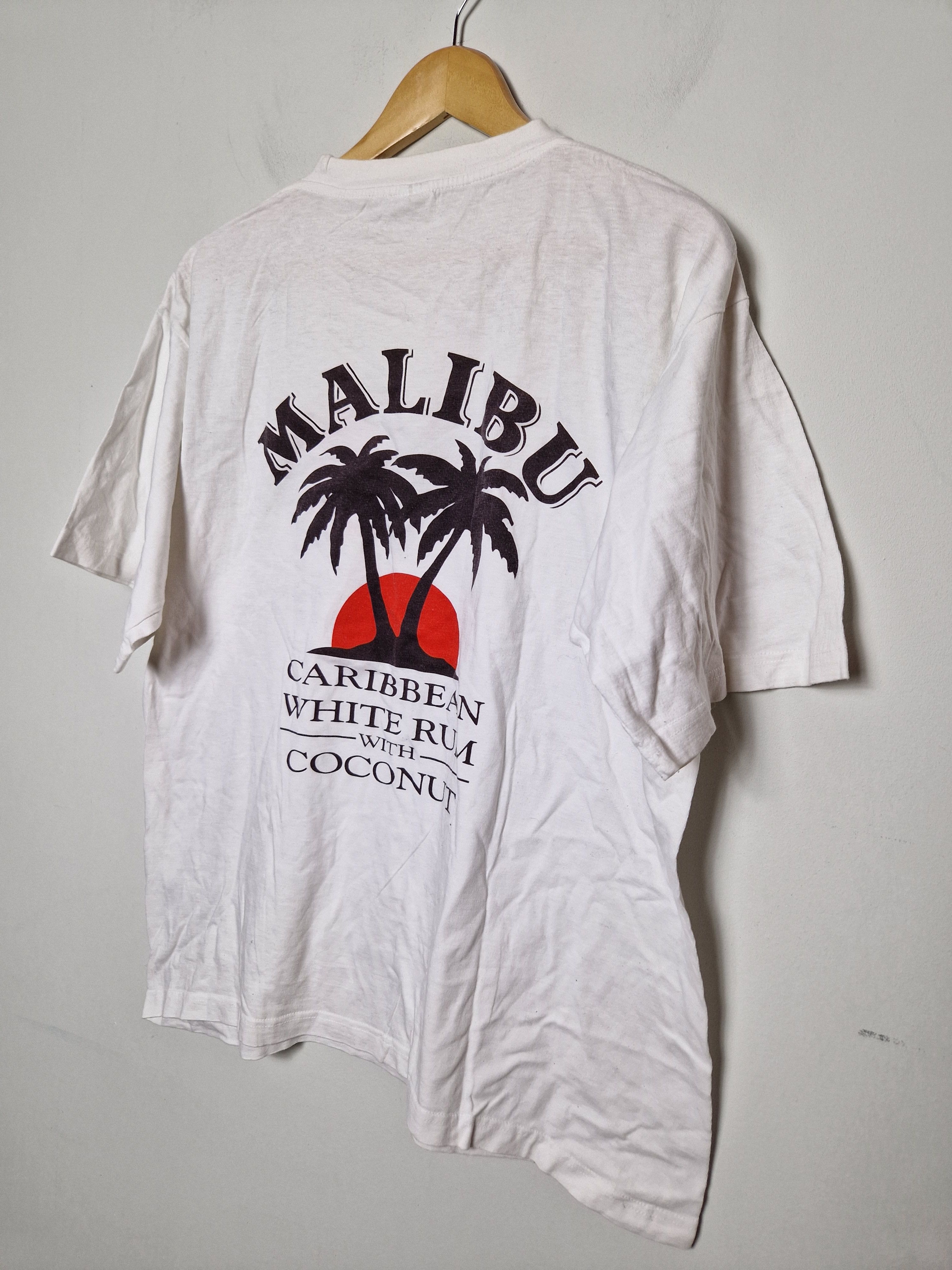 Vintage Malibu Carribean Rum vintage tee Size US L / EU 52-54 / 3 - 2 Thumbnail