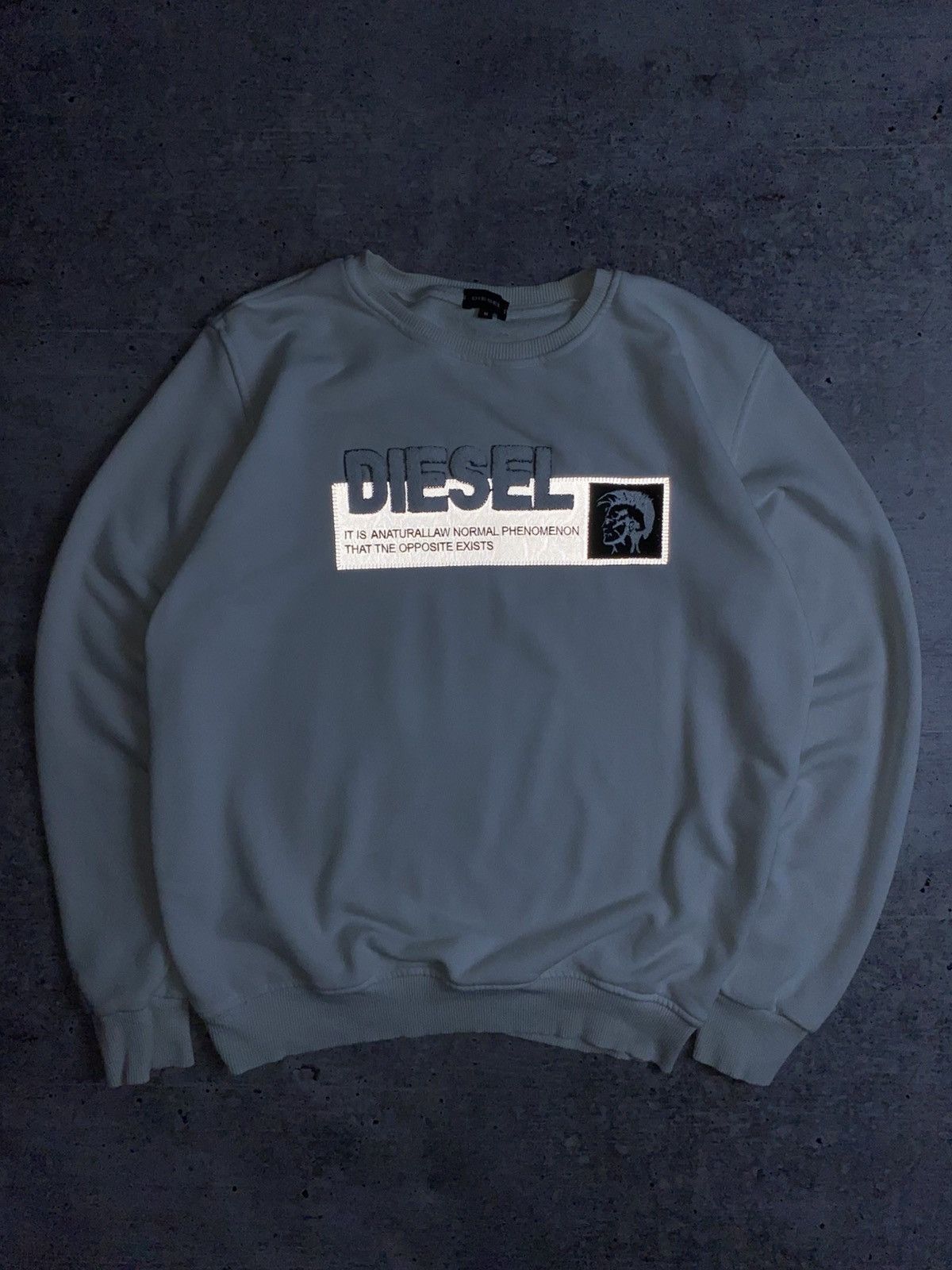 Diesel Diesel Vintage Reflective Sweatshirt Size US M / EU 48-50 / 2 - 1 Thumbnail
