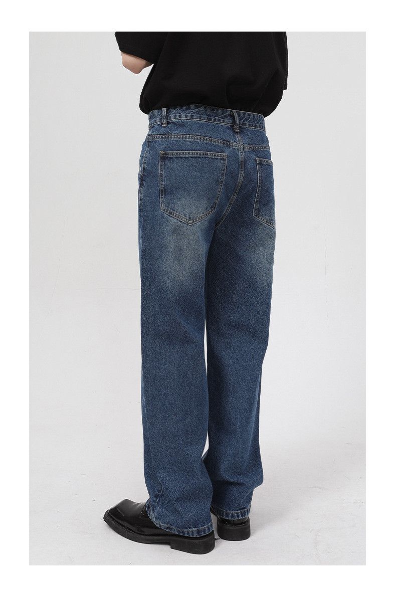 Japanese Brand × Vintage Japanese retro personality straight zipper design jeans Size US 32 / EU 48 - 4 Thumbnail