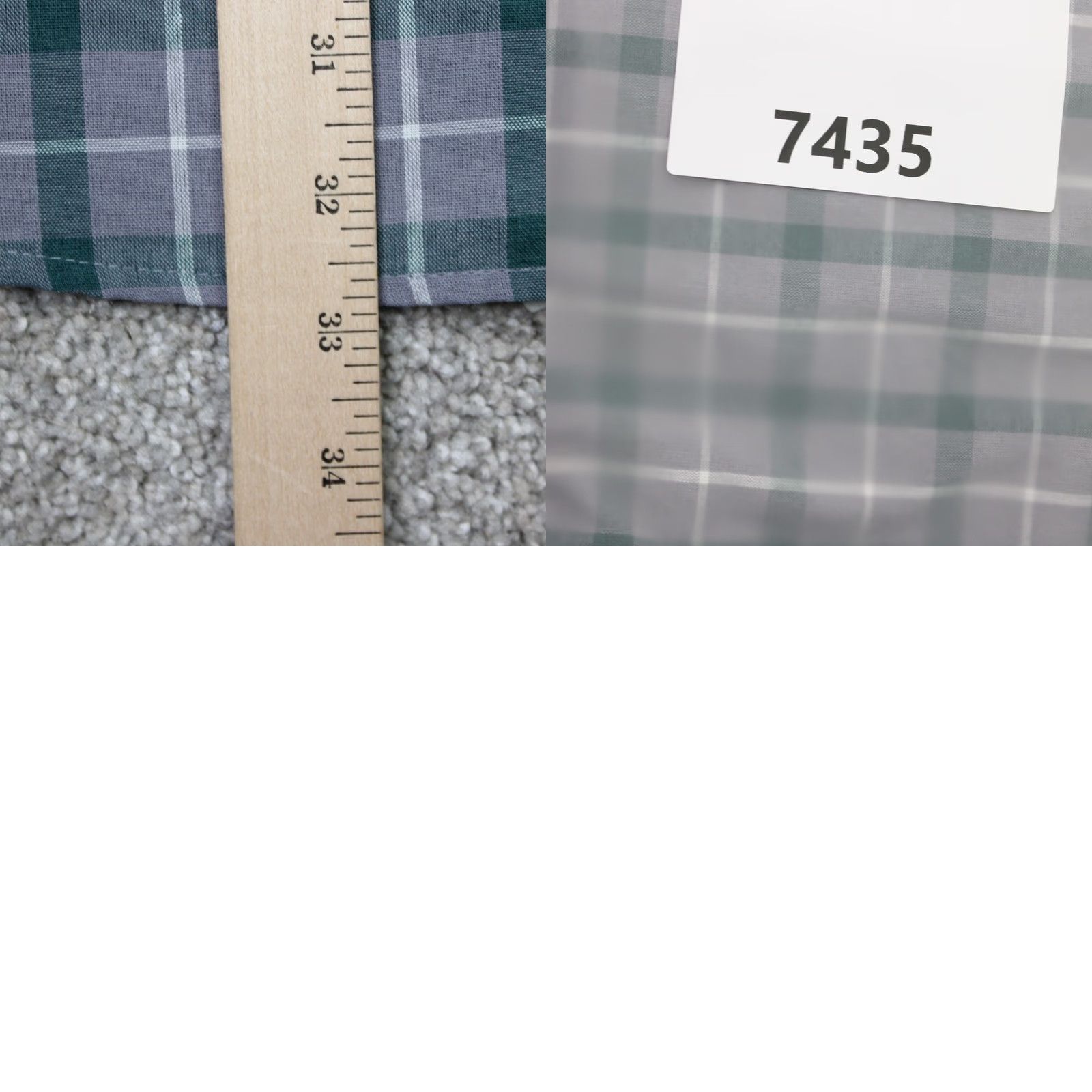 Vintage VTG Big Mac Shirt Mens XL Green/Gray Plaid Flannel Long Sleeve Button-Up 90s y2k Regular Chest 54 in Winter Fall Spring Mens Size US XL / EU 56 / 4 - 9 Thumbnail