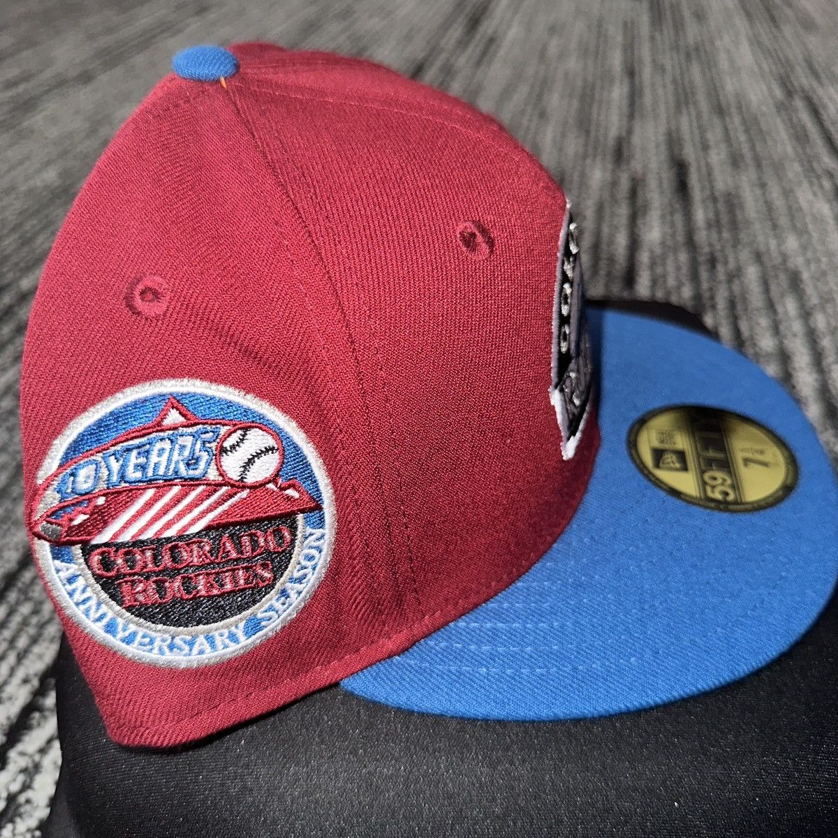 New Era Colorado rockies new era 59fifty size 7 1/4 Size ONE SIZE - 2 Thumbnail