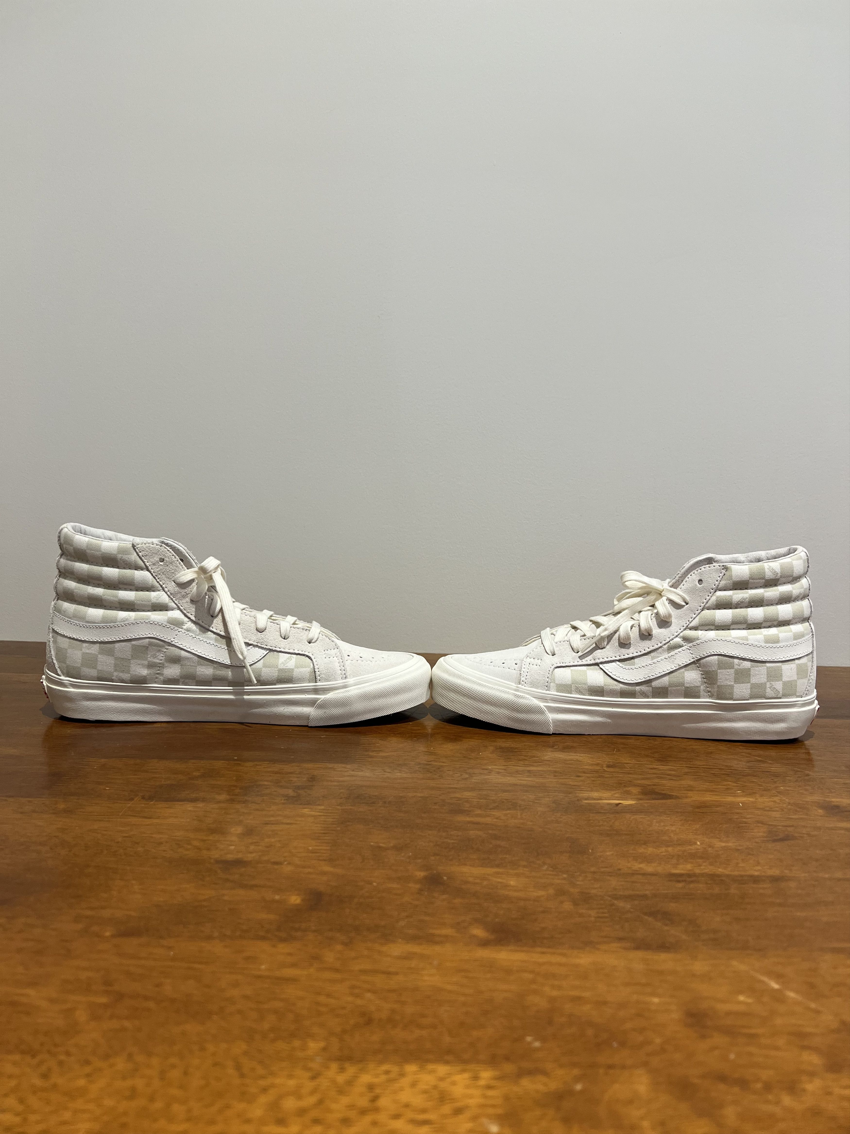 Vans 💚 2018 Vans OG Sk8-Hi LX "Checkerboard" US 10.5 NEW Size US 10.5 / EU 43-44 - 8 Thumbnail