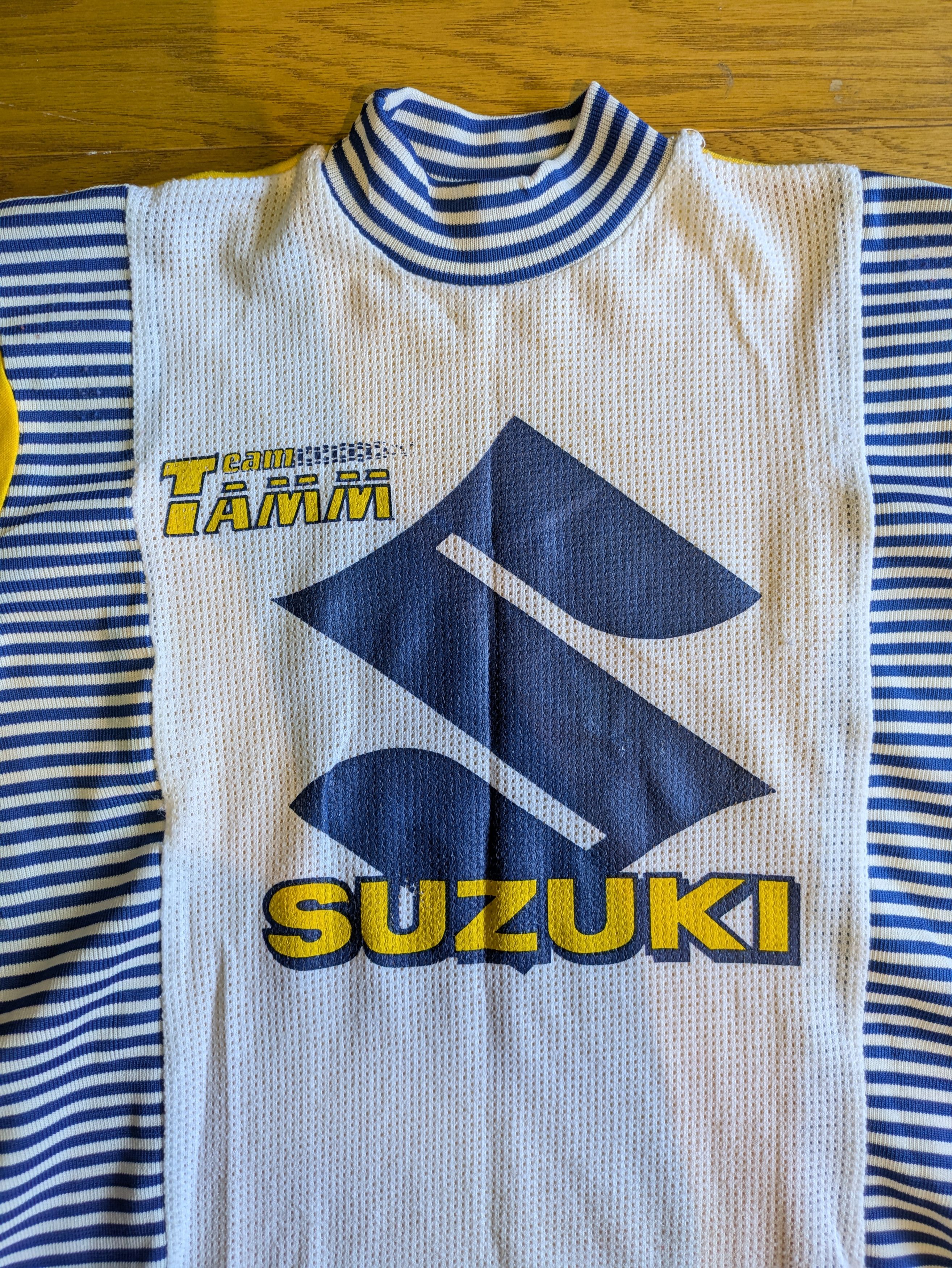 Vintage Vintage Suzuki Tamm Motocross Jersey Size US M / EU 48-50 / 2 - 3 Thumbnail