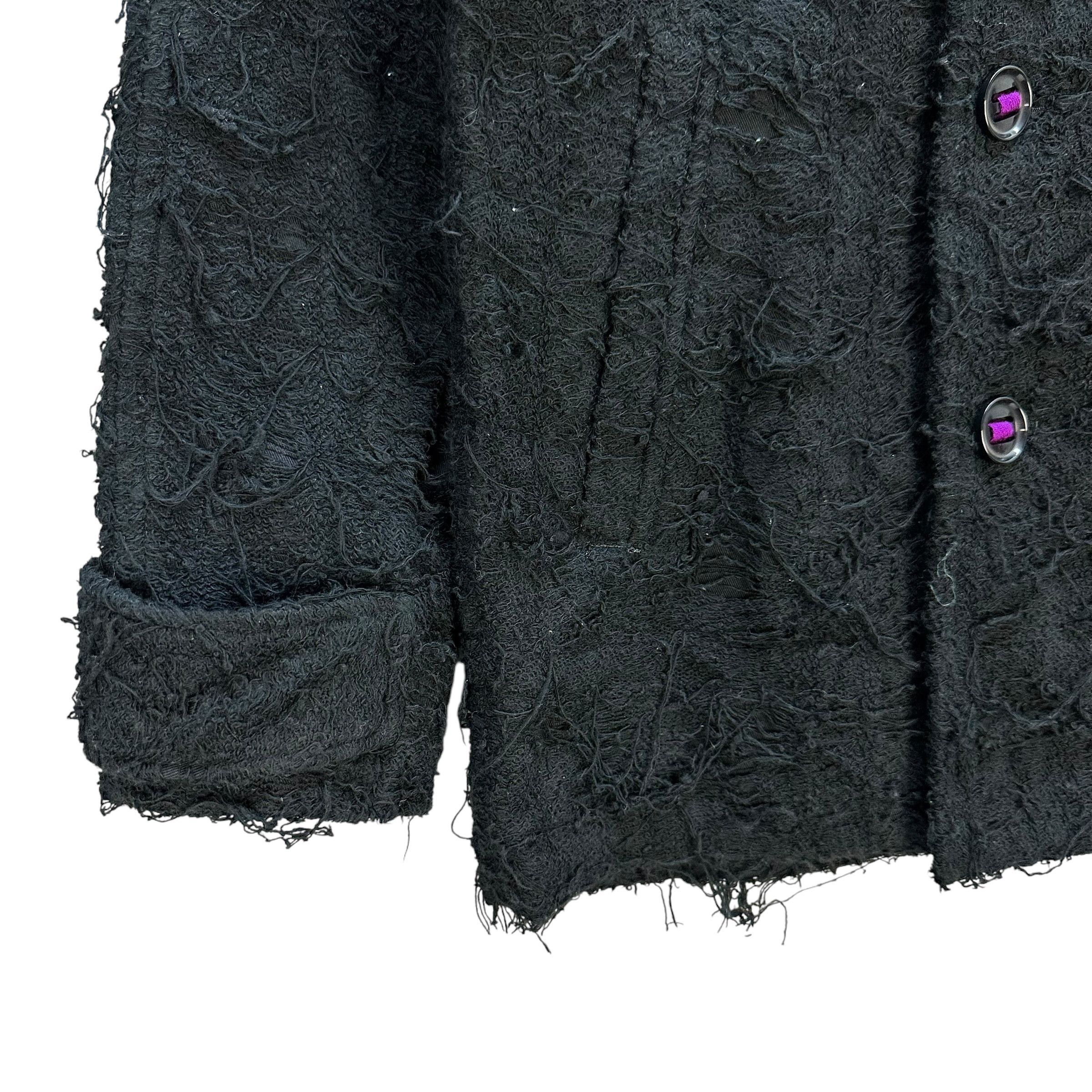 Hex Antistyle HEX ANTISTYLE Distressed Deconstructed Jacket #A77-1872 Size US L / EU 52-54 / 3 - 5 Thumbnail