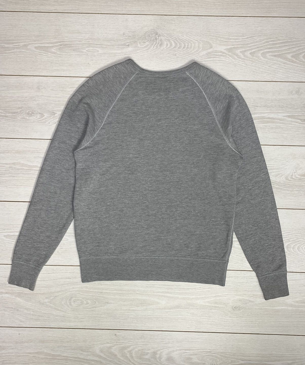 Acne Studios Acne Studios "Our Journey" Grey Raglan Sweatshirt Size US M / EU 48-50 / 2 - 7 Thumbnail