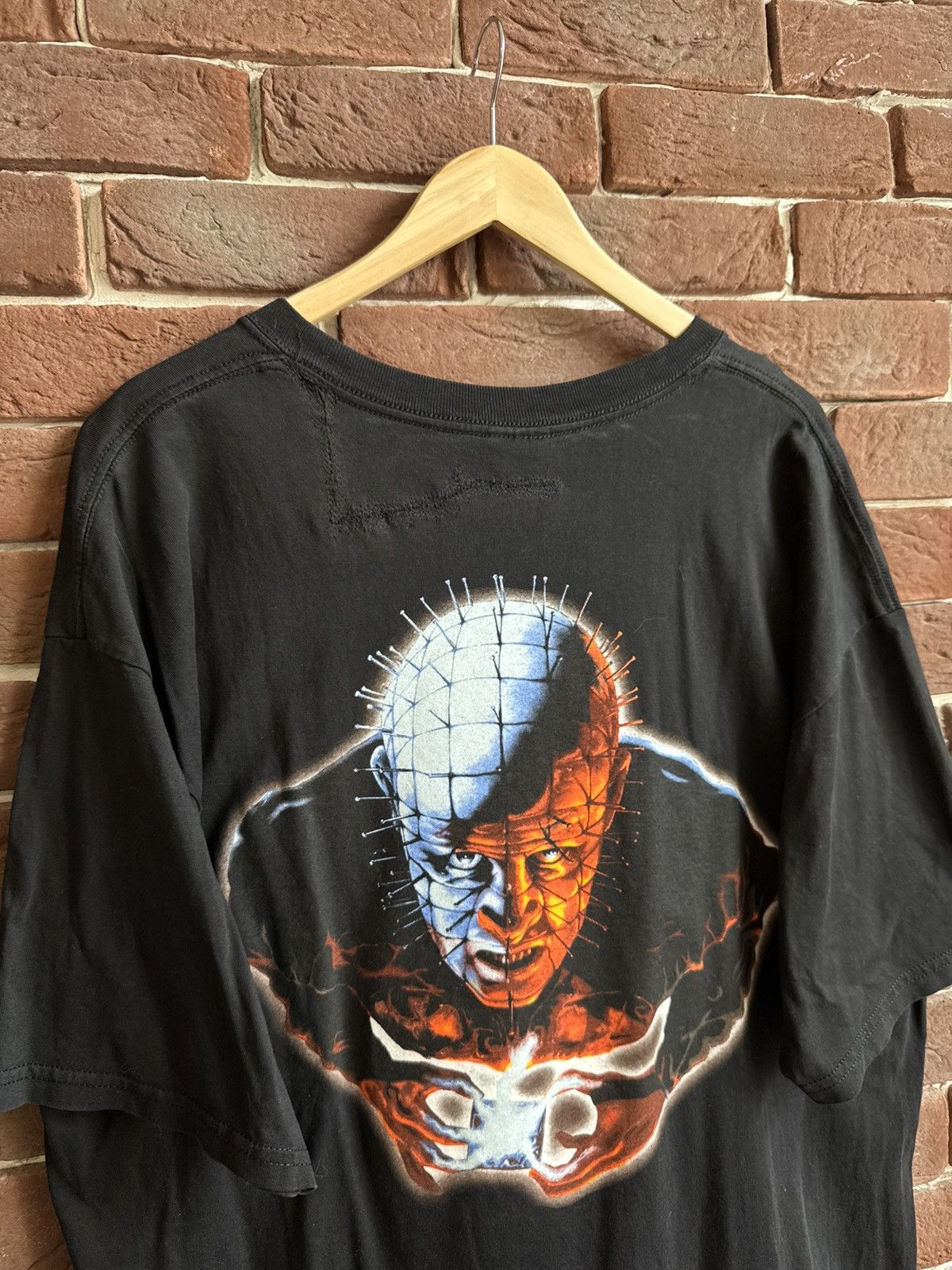 Expert Horror Rare Hellraiser 00s Vintage Movie Gabber Horror Tee Grail Size US XL / EU 56 / 4 - 6 Thumbnail