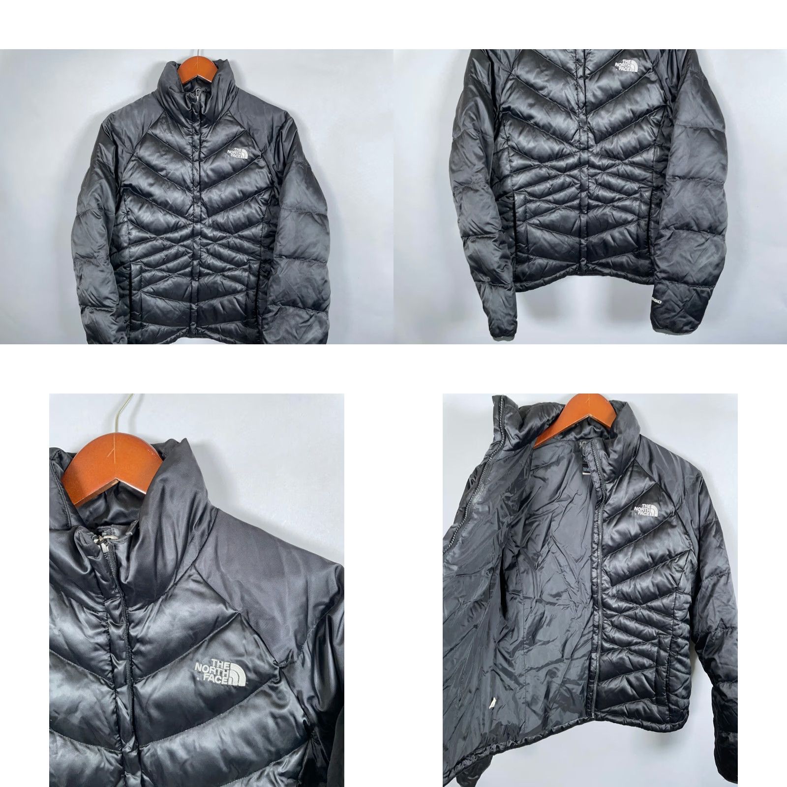 The North Face The North Face Aconcagua 550 Goose Down Puffer Jacket Women's M Black Zip Jacket Size M / US 6-8 / IT 42-44 - 9 Thumbnail