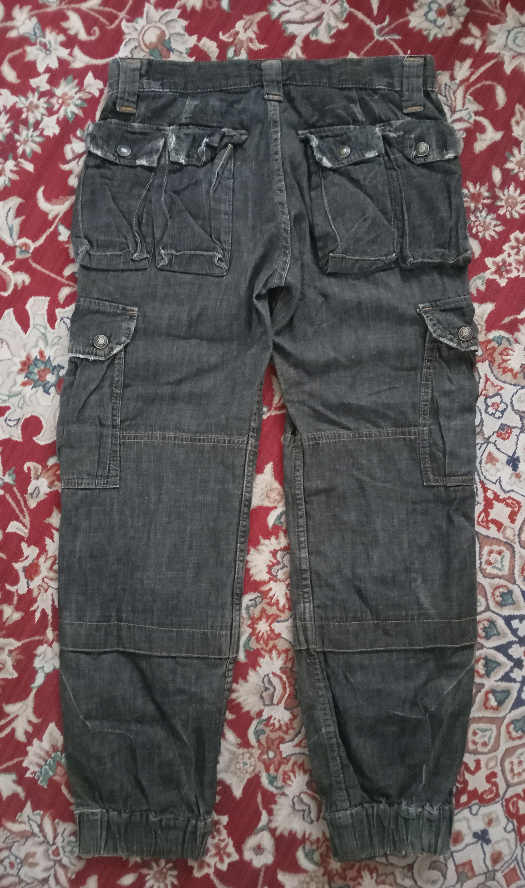 Hysteric Glamour × Japanese Brand Vintage Hysteric Glamour Multi Pocket Rare Pants Size 30" / US 8 / IT 44 - 2 Thumbnail