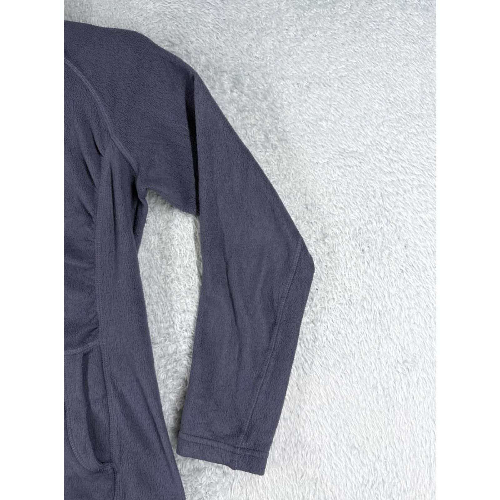 The North Face The North Face Jacket Small Purple Full Zip Hooded Fleece Polyester Womens Size S / US 4 / IT 40 - 2 Thumbnail
