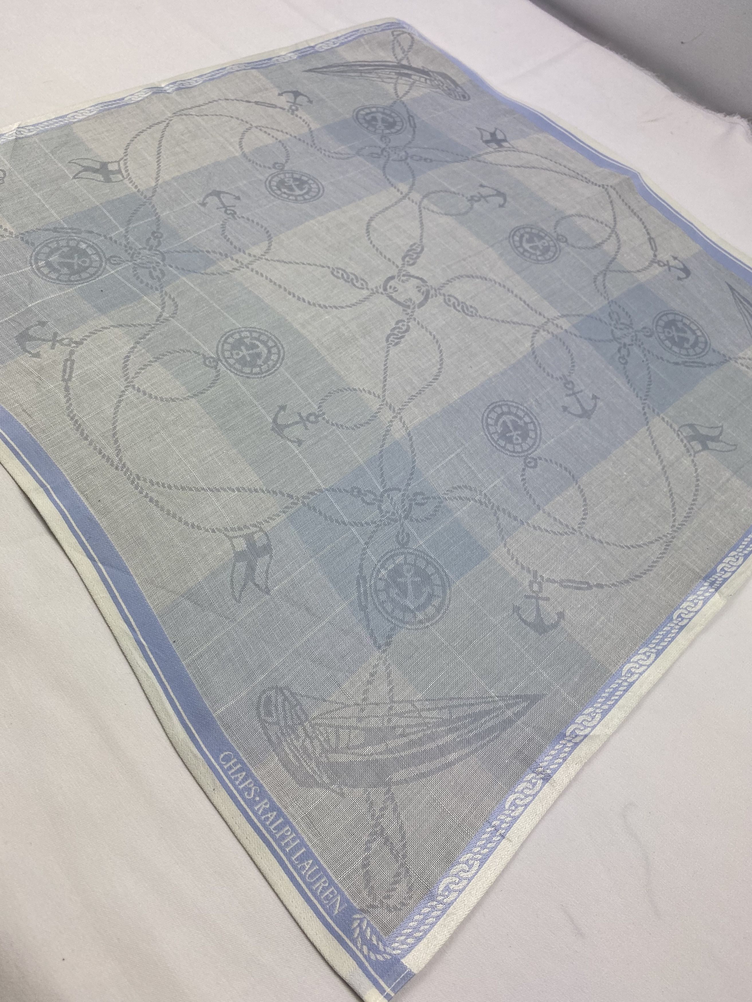 Chaps Ralph Lauren × Ralph Lauren × Vintage Chaps Ralph Lauren Handkerchief / Bandana / Neckerchief Size ONE SIZE - 4 Thumbnail