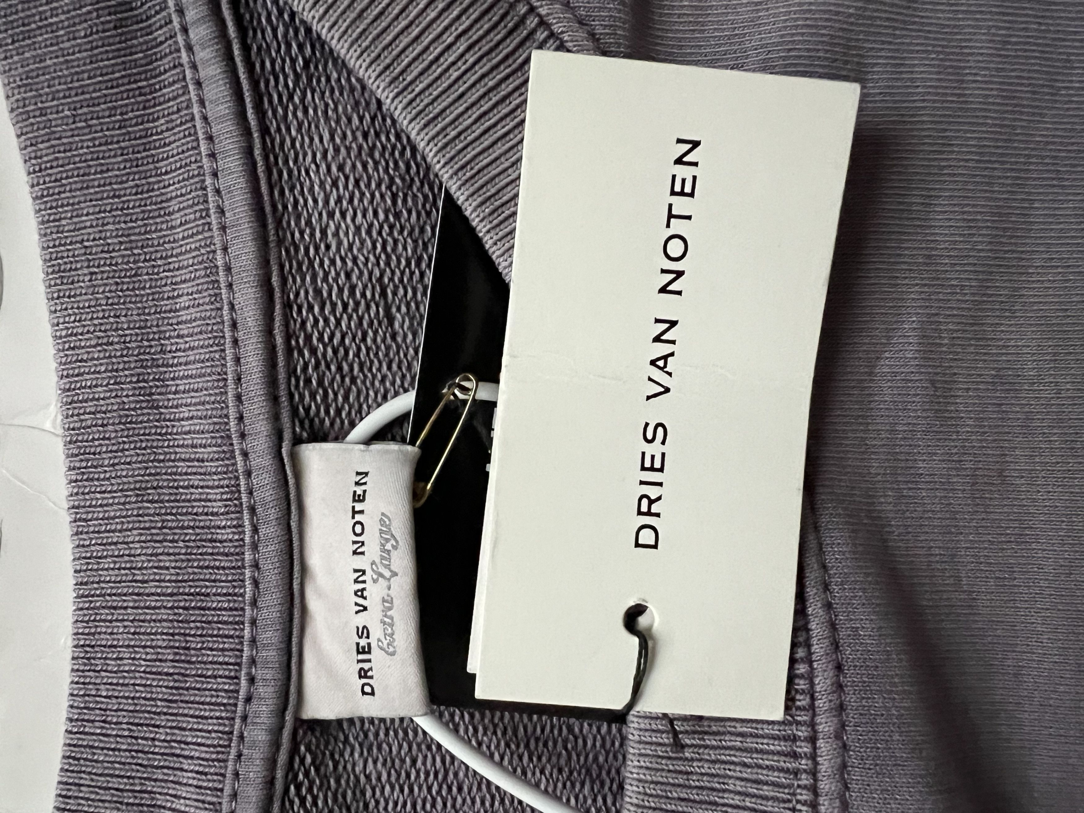 Dries Van Noten Dries Van Noten Sweatshirt Jersey Faded Size US XL / EU 56 / 4 - 8 Thumbnail