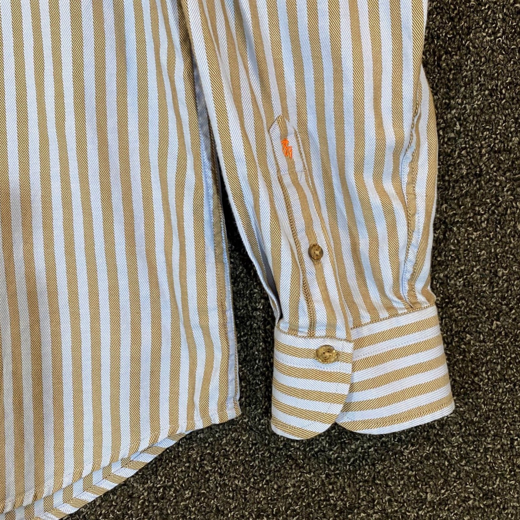 Robert Graham Robert Graham Shirt Mens XL Multicolor Striped Button-Up Outdoors L/S Size US XL / EU 56 / 4 - 4 Thumbnail