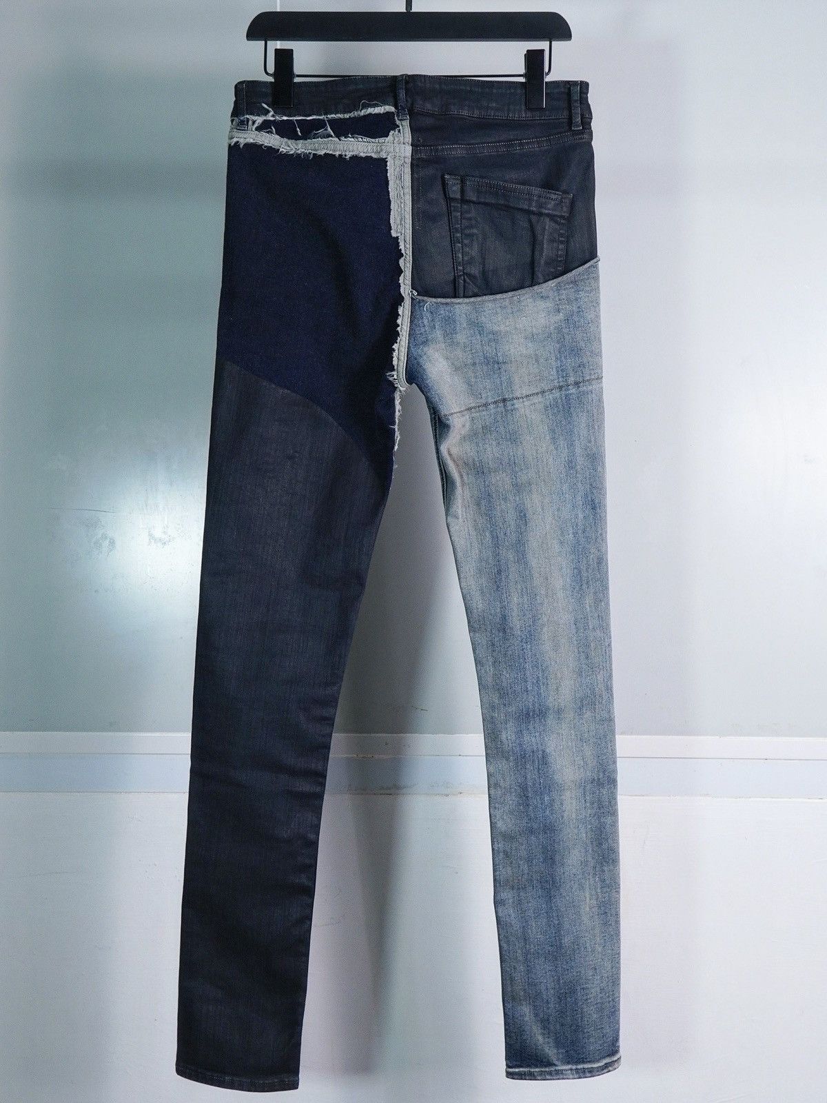 Rick Owens SS19 “Babel” Tyrone Waxed Denim Size US 32 / EU 48 - 2 Thumbnail