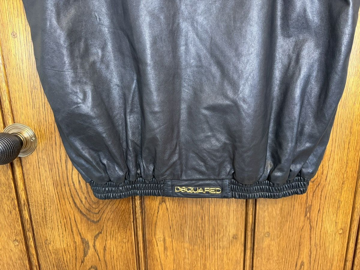 Dsquared2 SS09 Dsquared archive black leather tank vest shirt logo Size US M / EU 48-50 / 2 - 13 Thumbnail