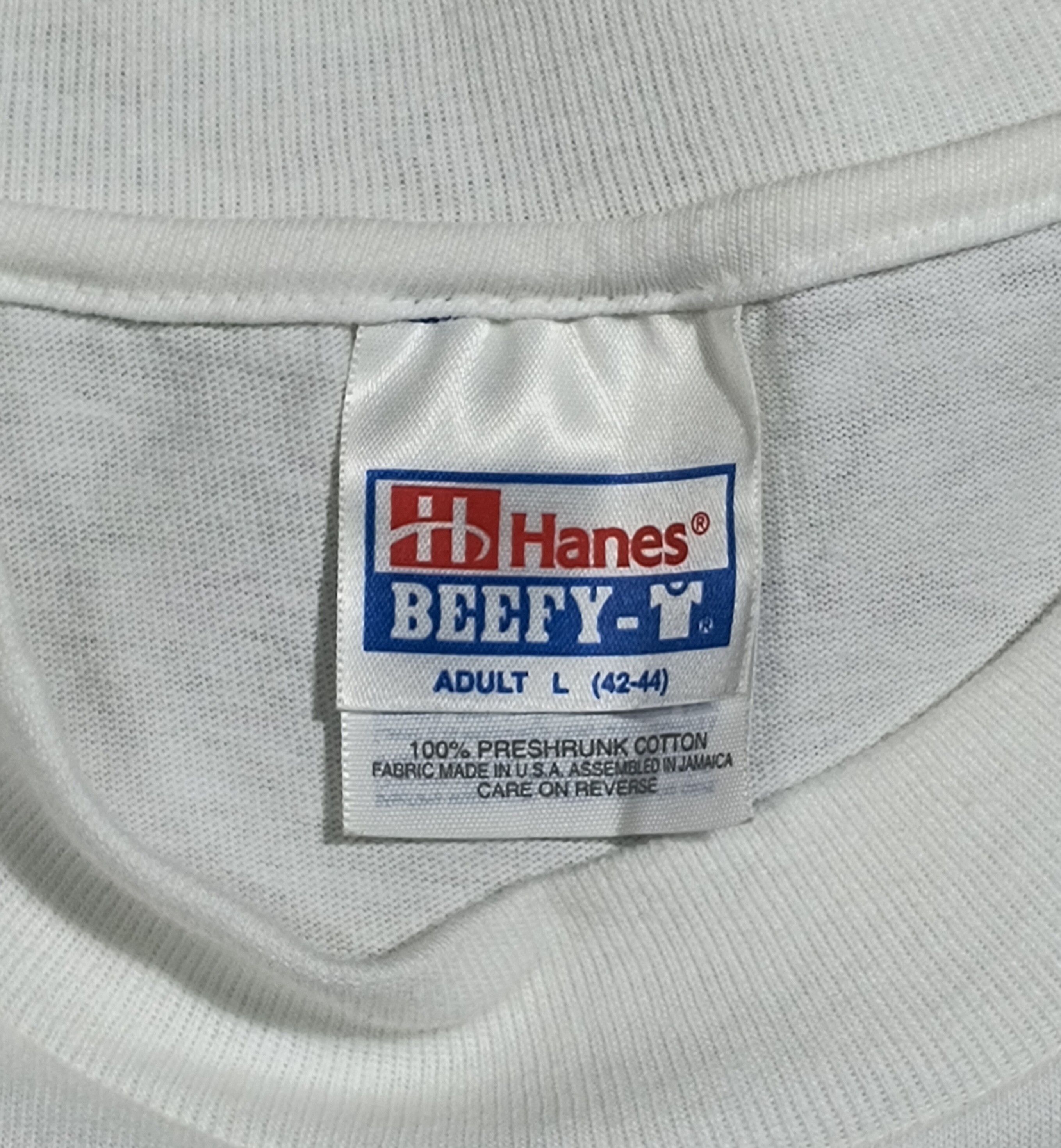 Hanes Vintage Chavez vs De La Hoya 2 1998 tee Size US L / EU 52-54 / 3 - 4 Thumbnail