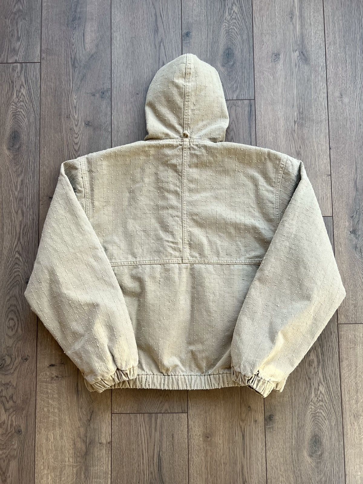 Stussy SAMPLE Stussy Canvas Needlepunch Work Jacket “Khaki” Medium Size US M / EU 48-50 / 2 - 3 Thumbnail