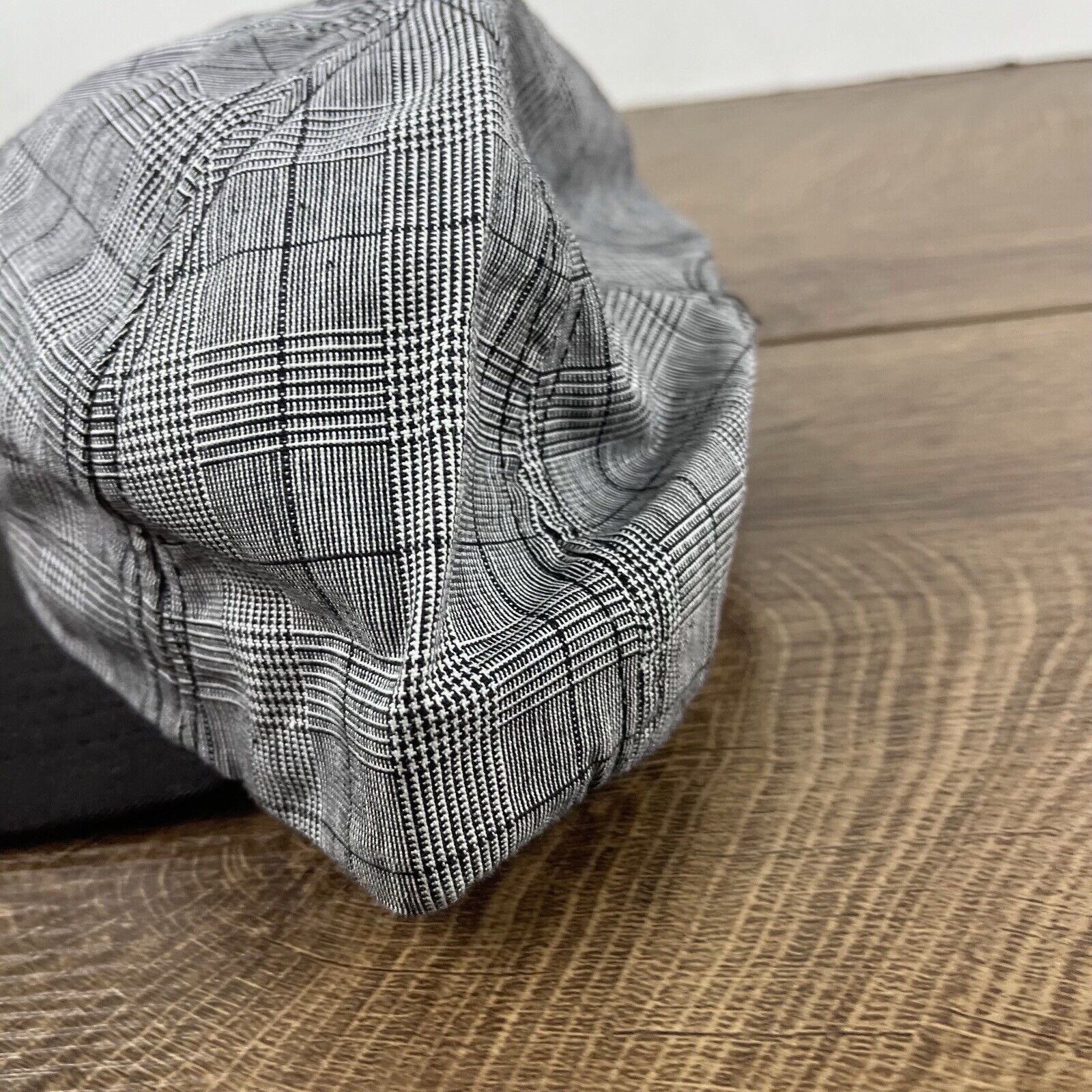Other Plaid Gray Hat Gray Cap Adjustable Gray Adult Size Hat Size ONE SIZE - 7 Thumbnail