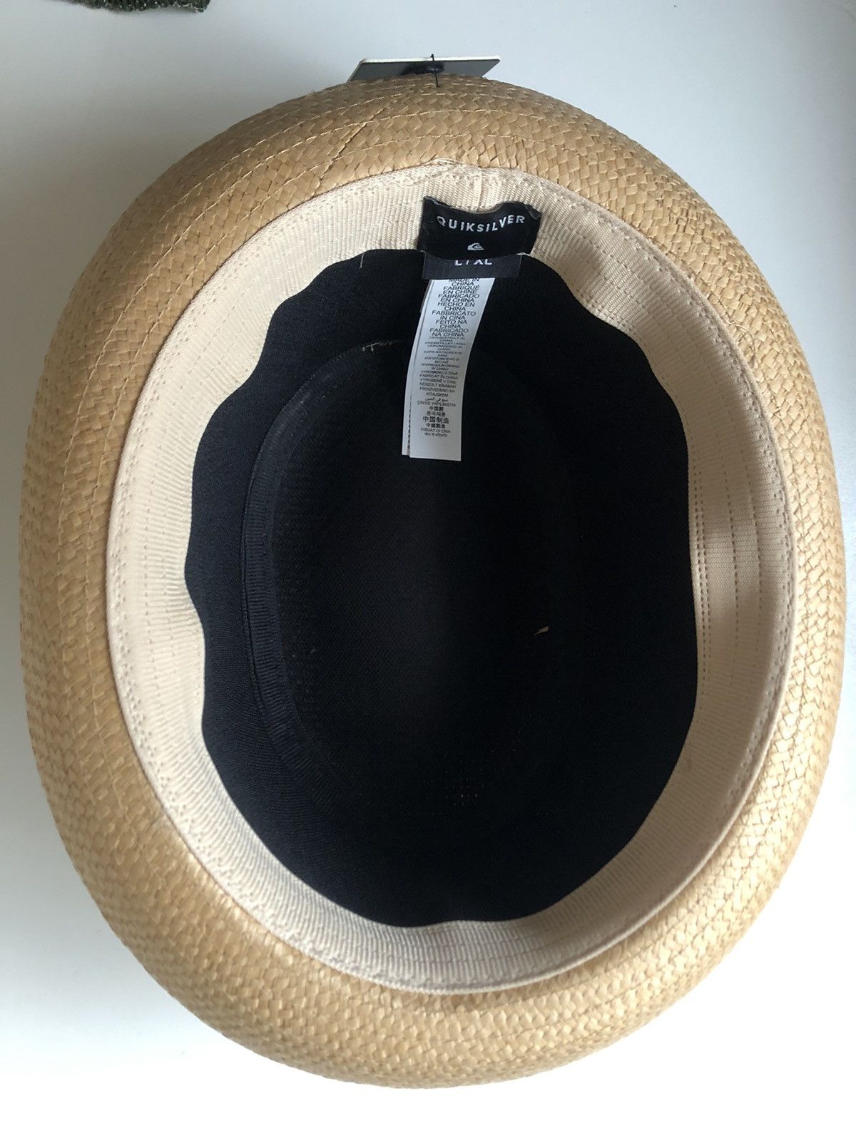 Quicksilver QUICKSILVER (small defect) Chico Straw Hat L/XL Size ONE SIZE - 9 Thumbnail
