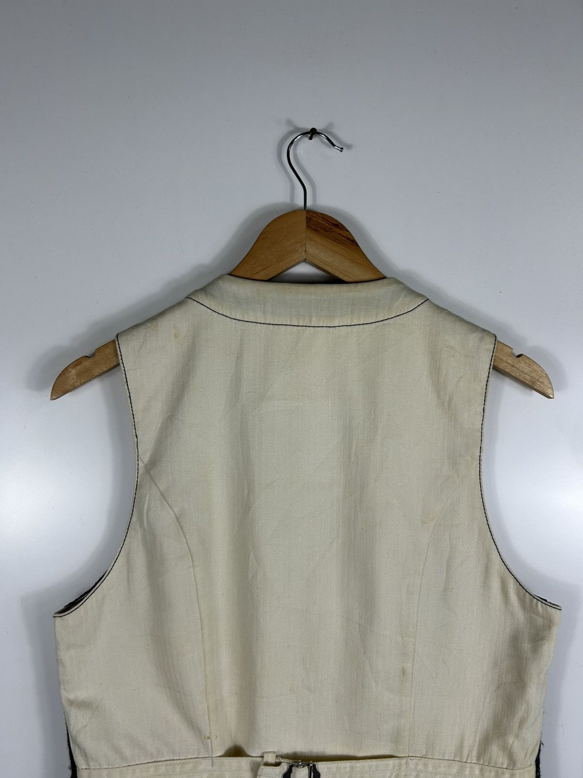 Freewheelers × Harris Tweed ⚡️Vintage PasMal Harris Tweed Workers Style Vest Size US S / EU 44-46 / 1 - 15 Thumbnail
