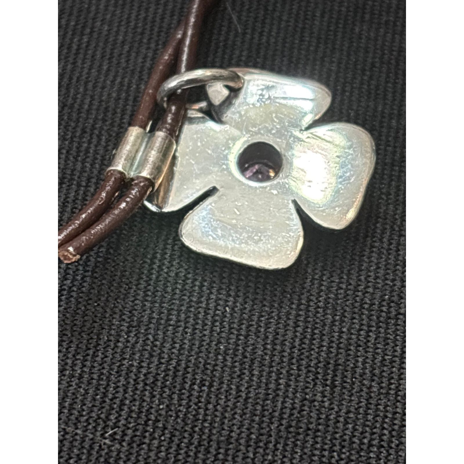 pandora Pandora ALE 925 Sterling Silver flower Charm Size ONE SIZE - 2 Thumbnail