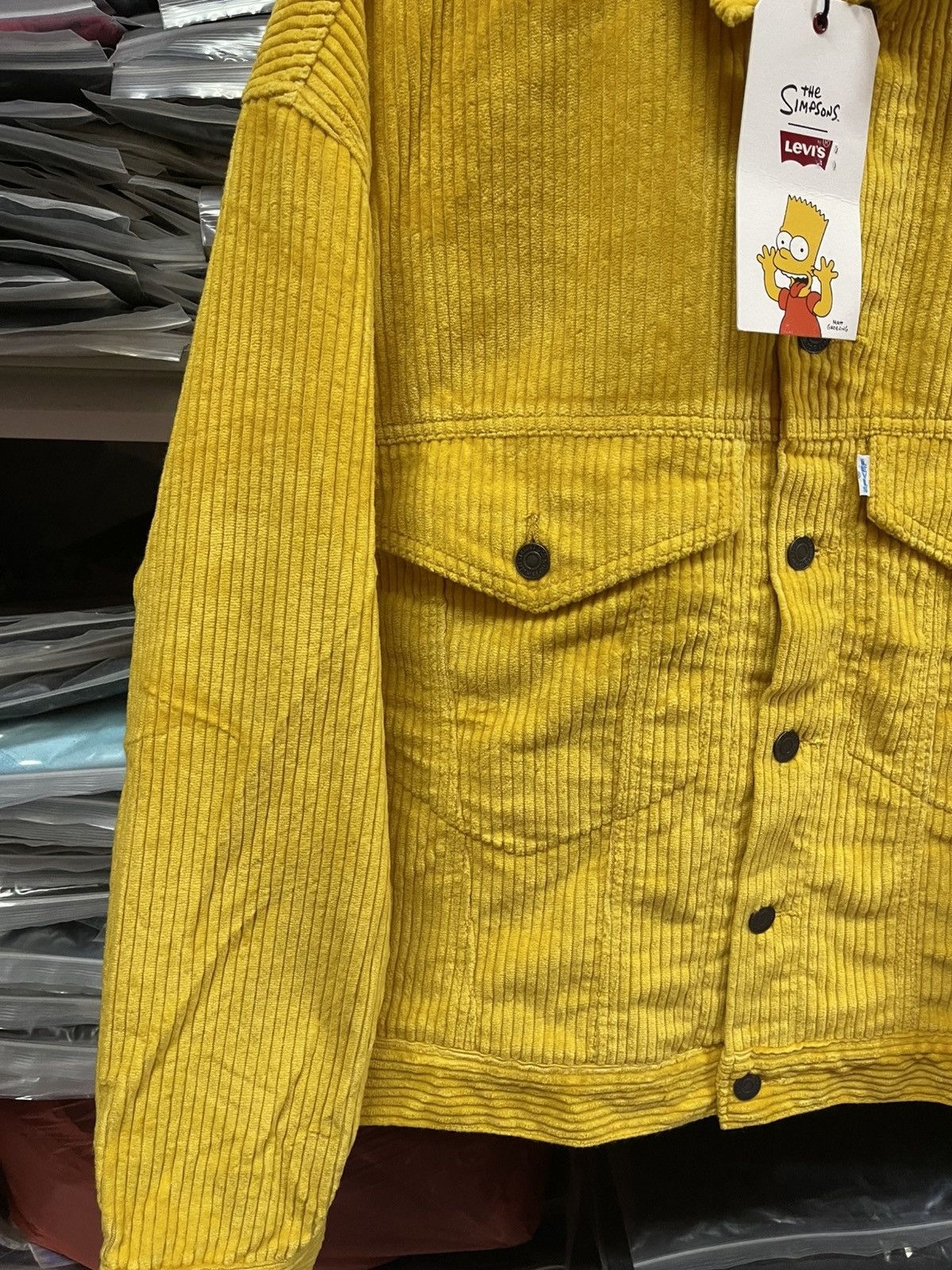 Levi's Levi's x The Simpsons Corduroy Trucker Jacket🔥🔥🔥 Size US M / EU 48-50 / 2 - 3 Thumbnail