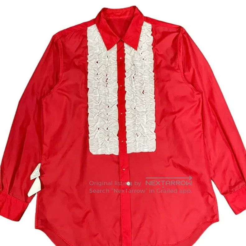 Comme des Garcons Comme Des Garcons Red shirt Size US S / EU 44-46 / 1 - 6 Thumbnail