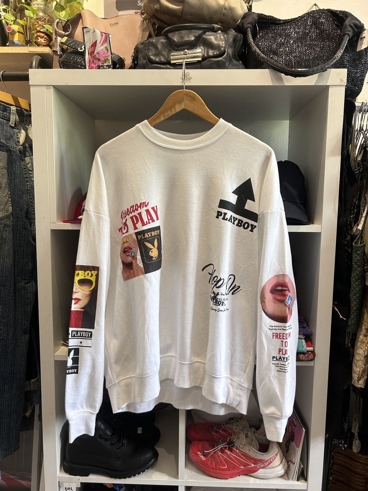 Playboy Playboy full design sweatshirt Size US M / EU 48-50 / 2 - 1 Preview