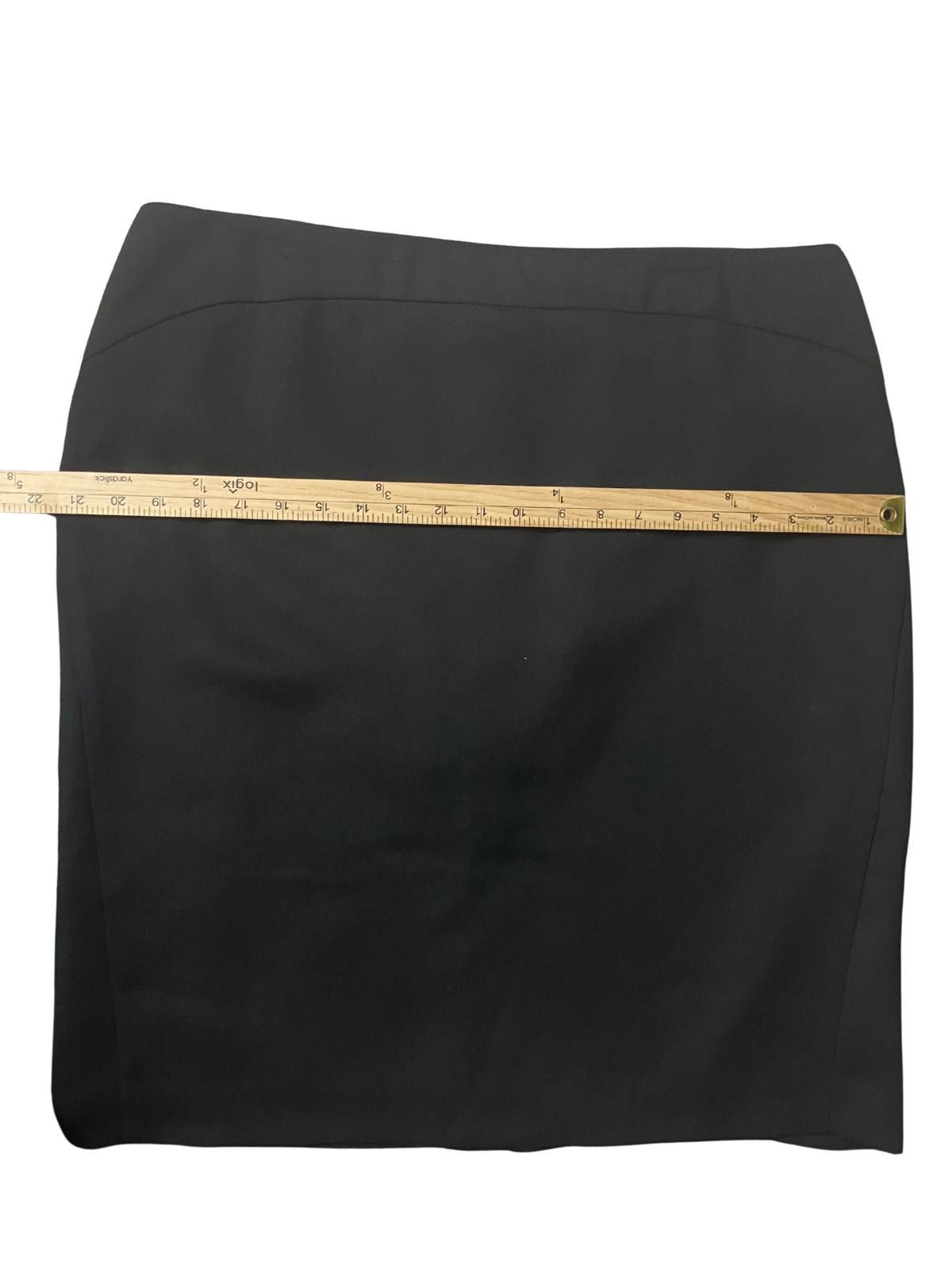 Ann Taylor Ann Taylor Black Pencil Skirt Size 16 Lined Classic Size 38" / US 16 / IT 52 - 7 Thumbnail