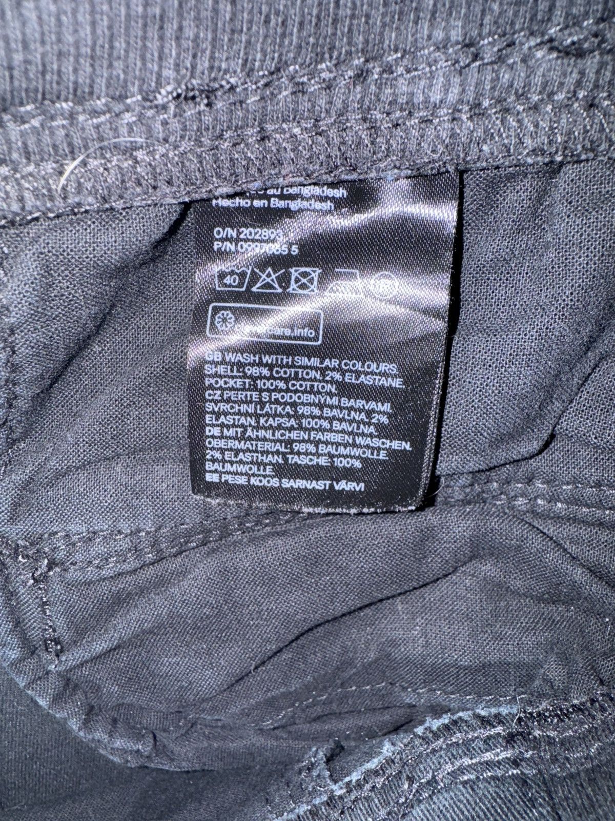 H&M H&M Skinny Fit Cargo Joggers Size US 31 - 5 Thumbnail