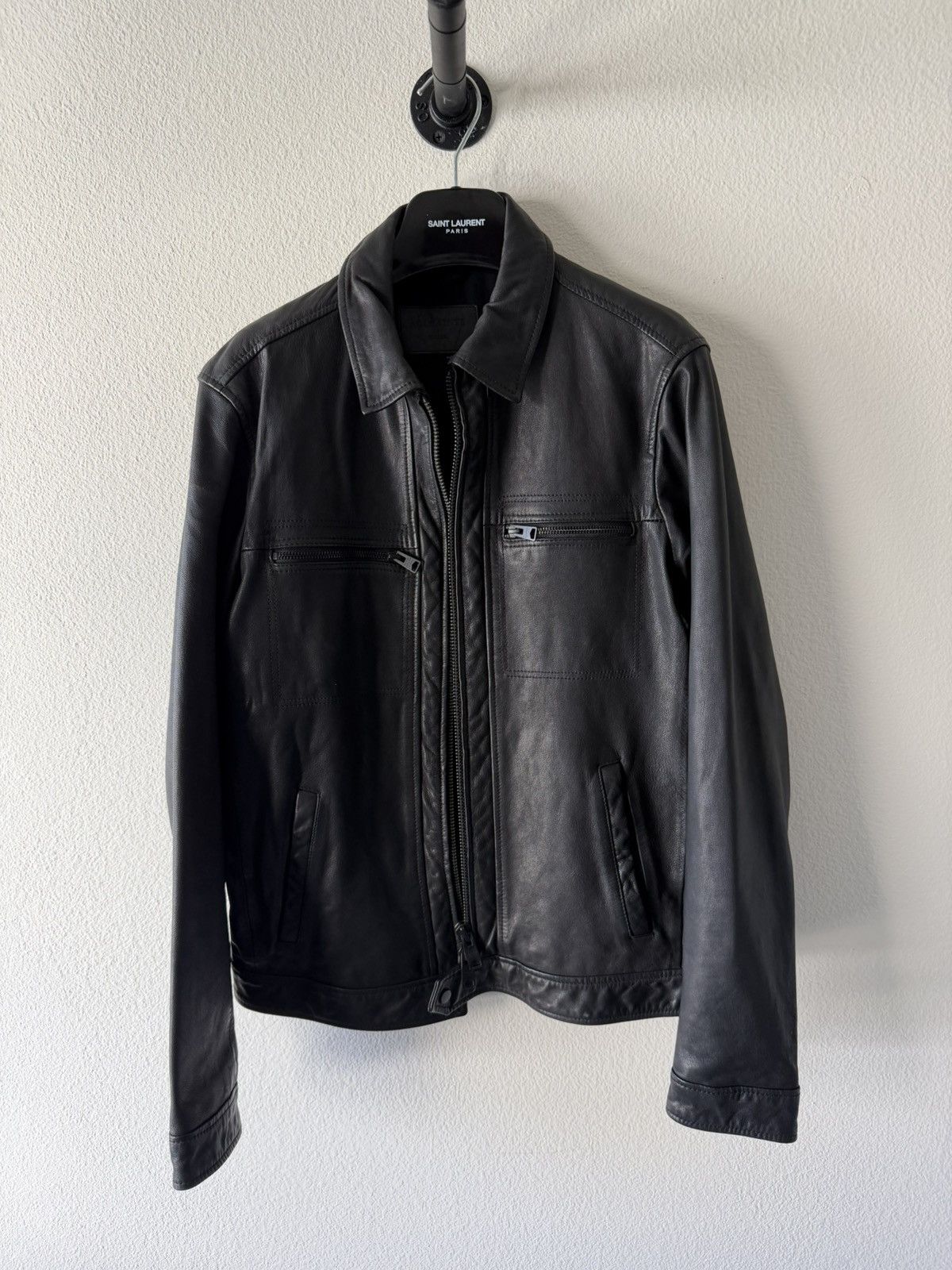 Allsaints $650 Lark Leather Jacket S Size US M / EU 48-50 / 2 - 1 Thumbnail