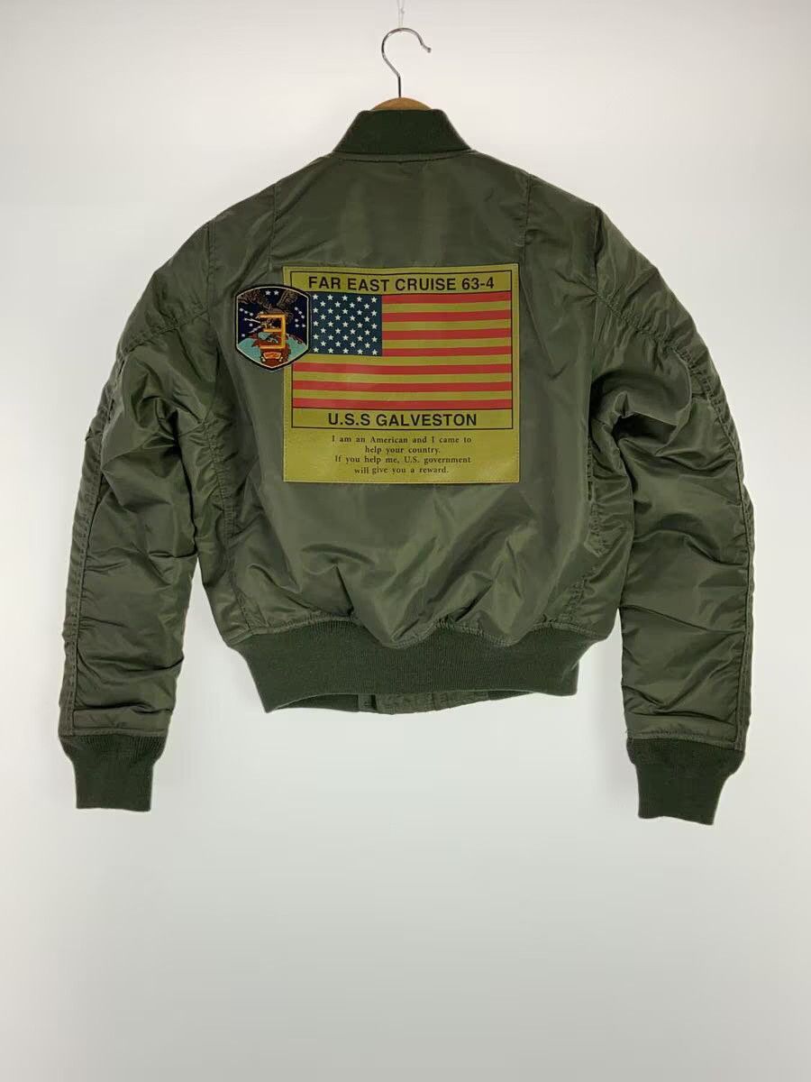 Avirex Avirex Plain Nylon Flight Jacket Green Size US M / EU 48-50 / 2 - 2 Thumbnail