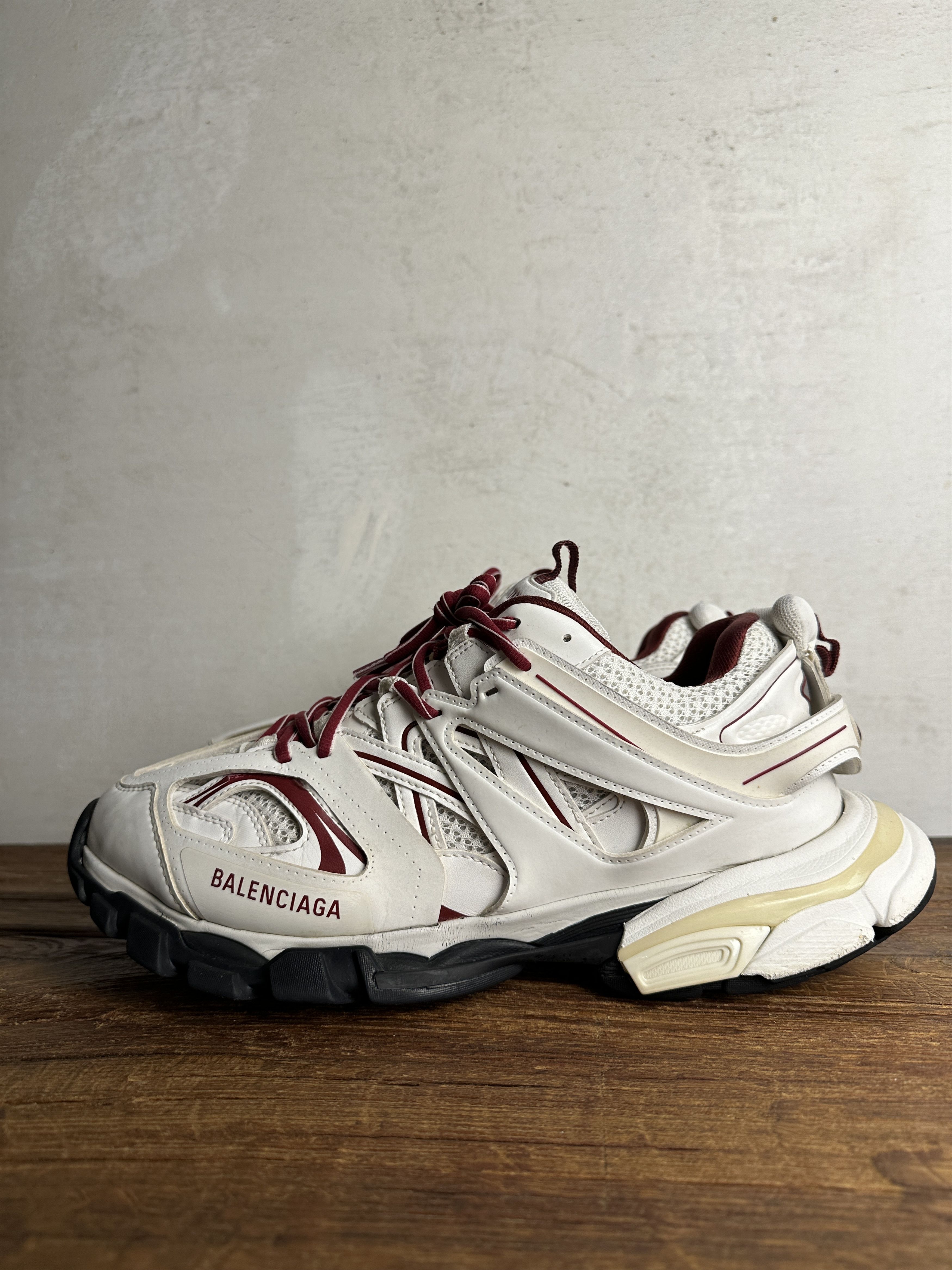 Balenciaga Balenciaga Track White Red Sneakers Size US 11 / EU 44 - 1 Thumbnail