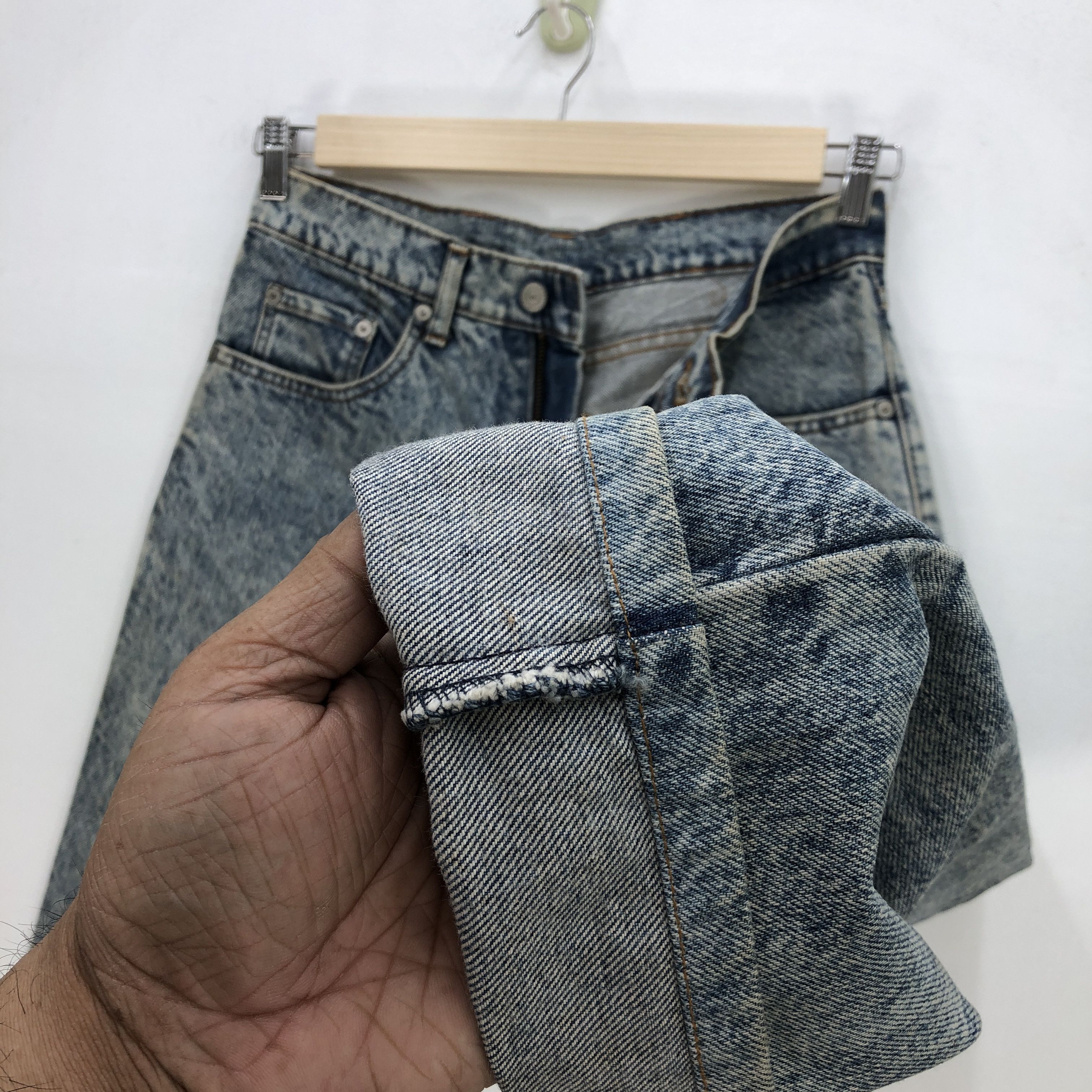 Levi's Vintage Levis Acid Wash Jeans Levi's 730 Orange Tab Denim Size US 30 / EU 46 - 8 Thumbnail