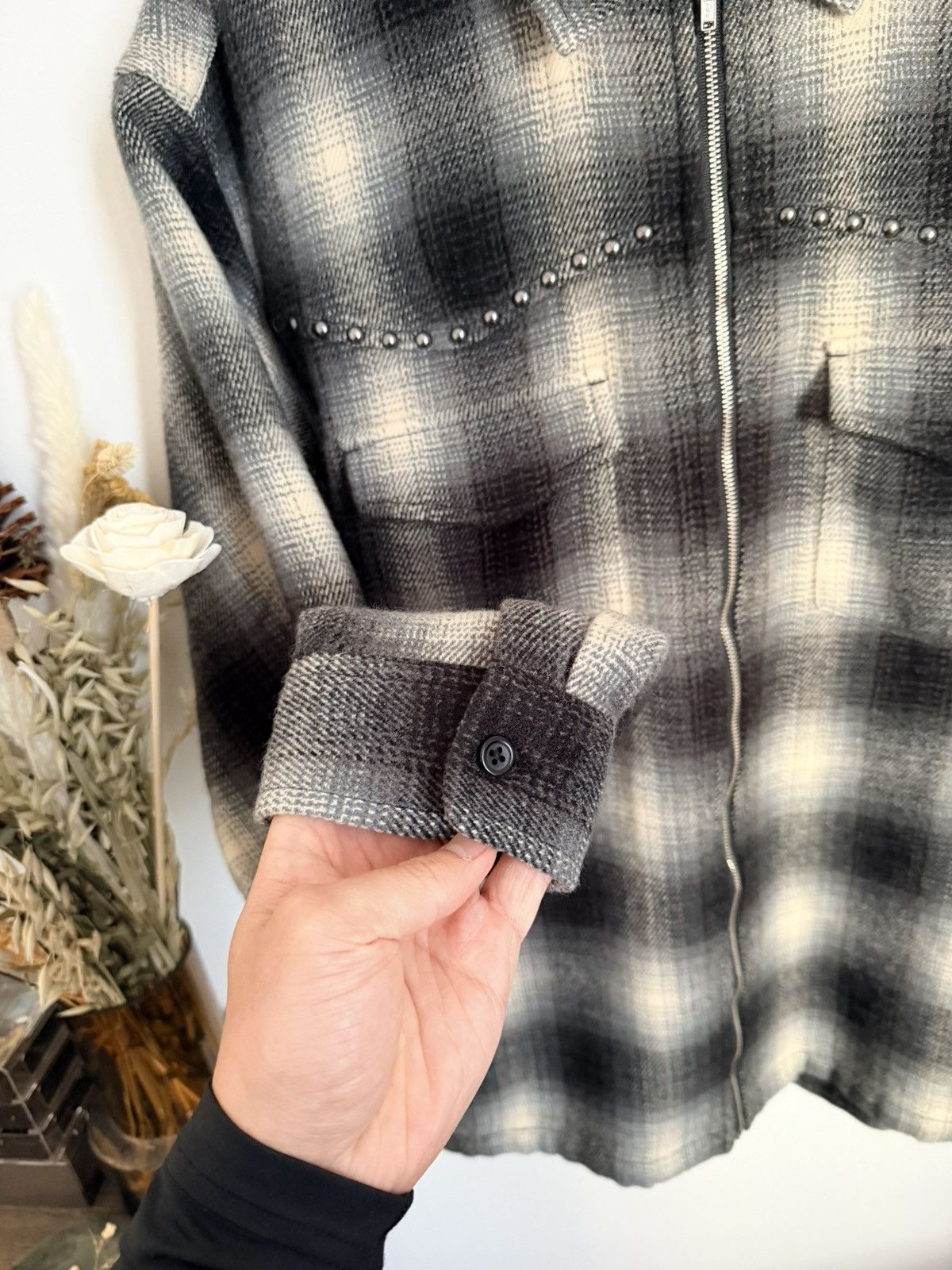 Supreme Supreme Studded Plaid Jacket Size US L / EU 52-54 / 3 - 6 Thumbnail