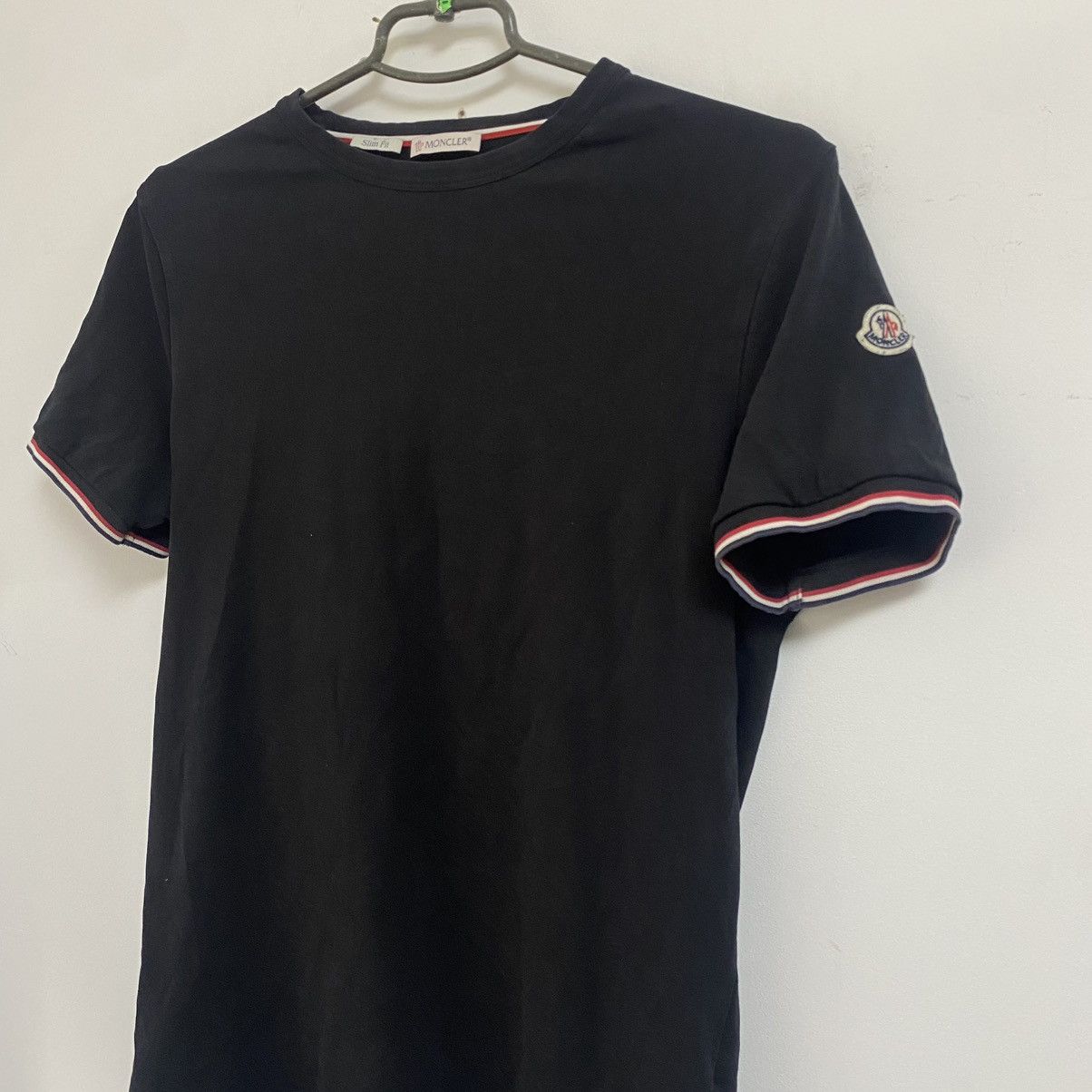 Moncler White Moncler Polo Shirt Size US M / EU 48-50 / 2 - 2 Thumbnail